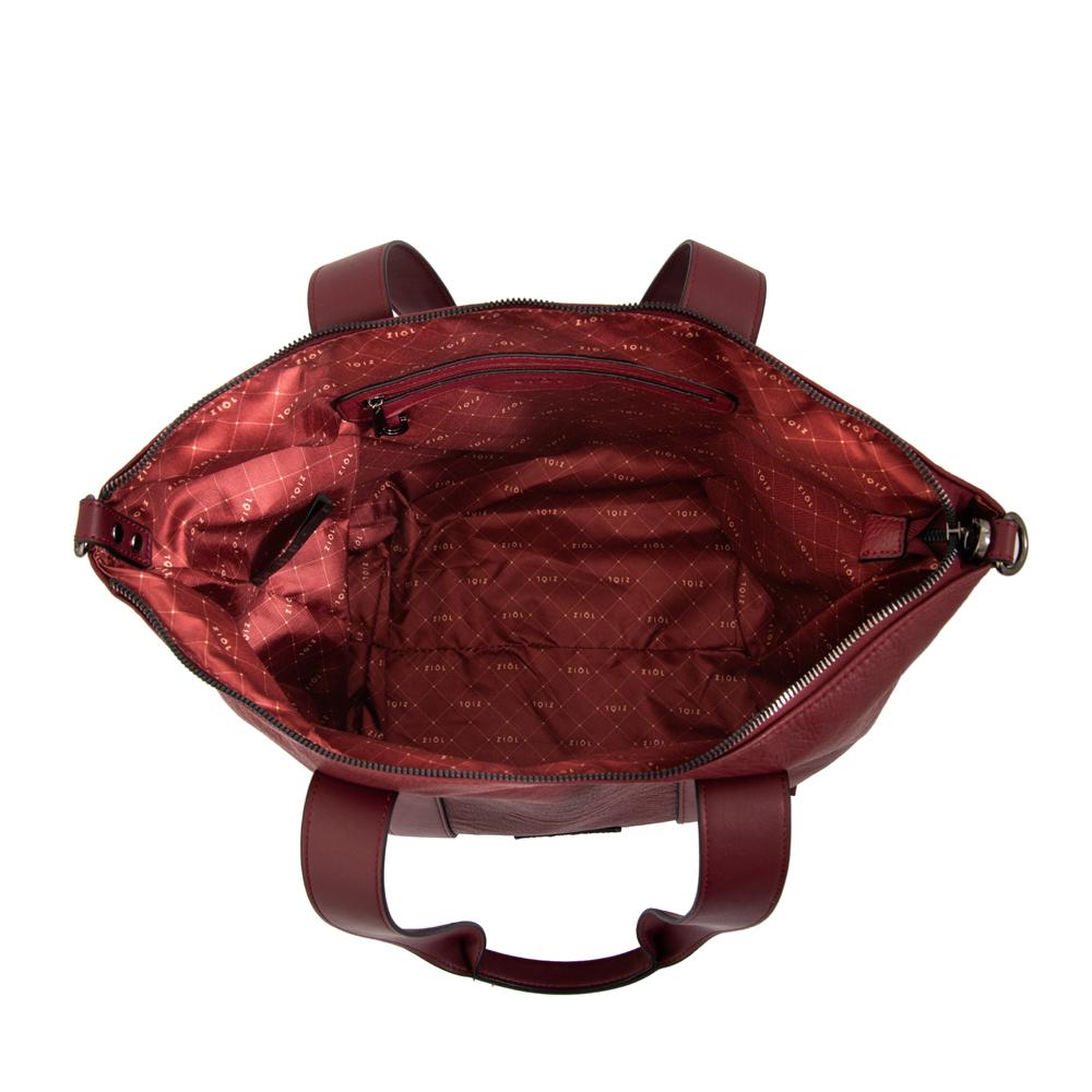 CARTERA NELLY MUJER ZIOL ROJO - 4