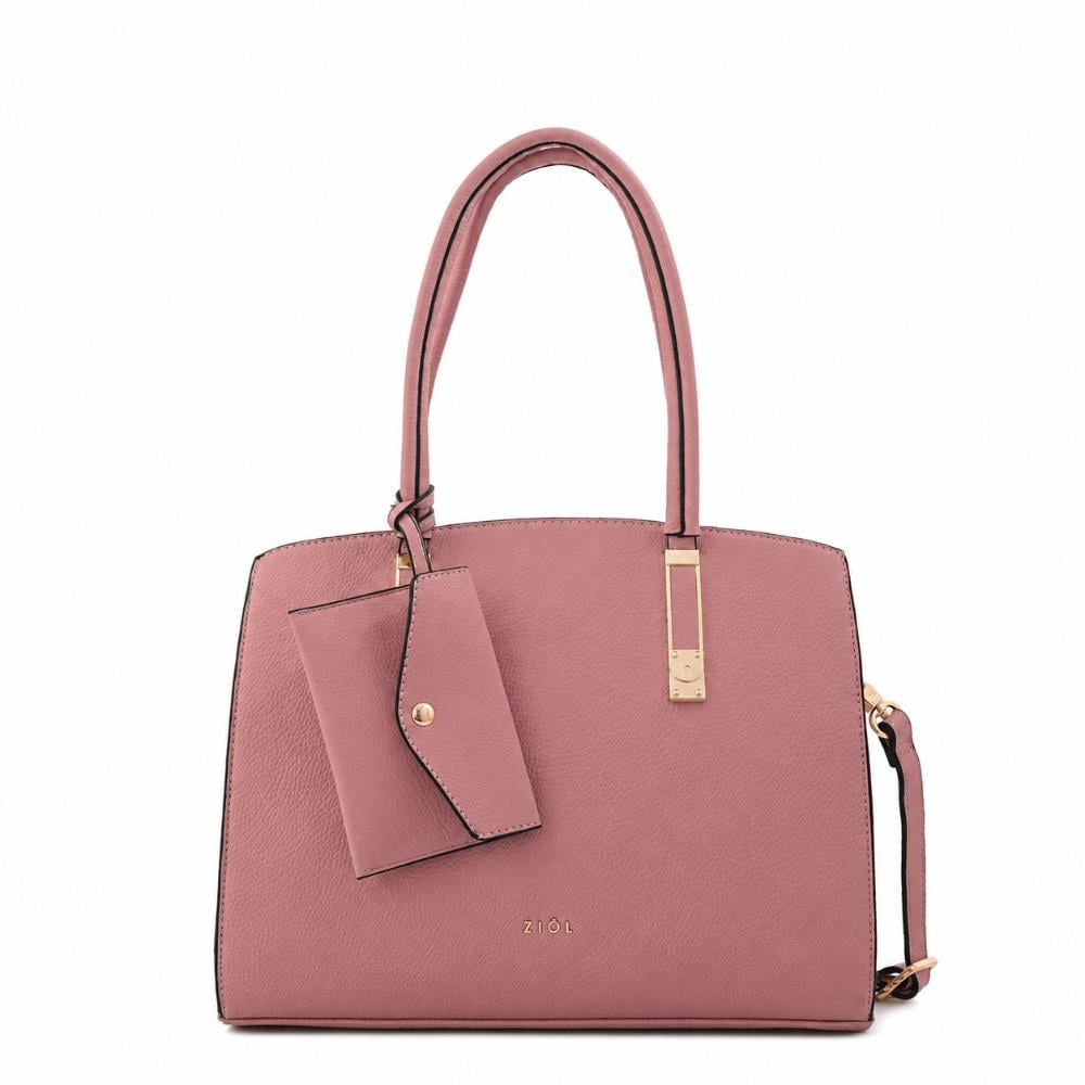 CARTERA YANINA MUJER ZIOL ROSADO - 1