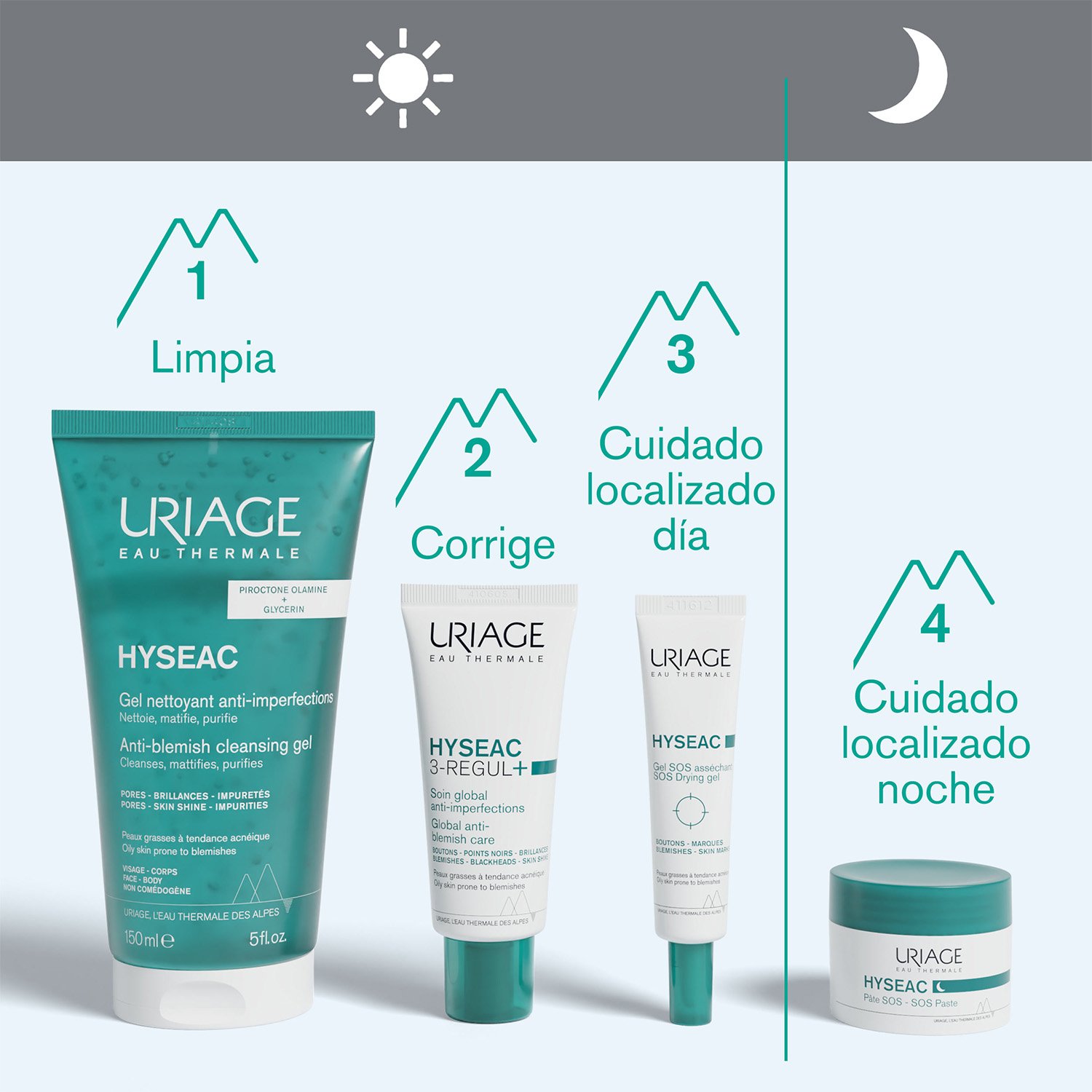 TRATAMIENTO FACIAL URIAGE HYSEAC PATE SOS CUIDADO APLICACION LOCALIZADA ACELERANDO PROCESO MADURACION LOS GRANOS 15 GR - 5