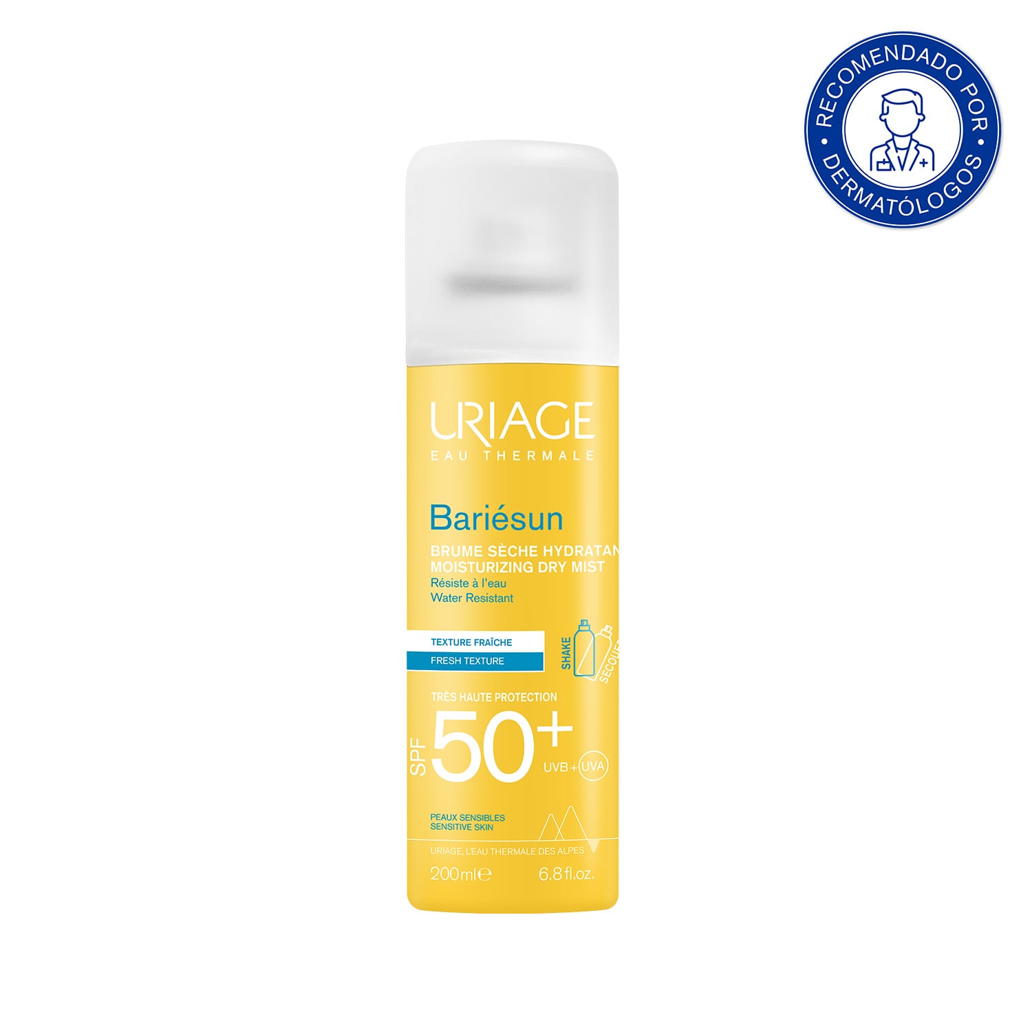 BLOQUEADOR SOLAR CORPORAL URIAGE BARIESUN BRUMA SECA SPF 50+ 200 ML - 1