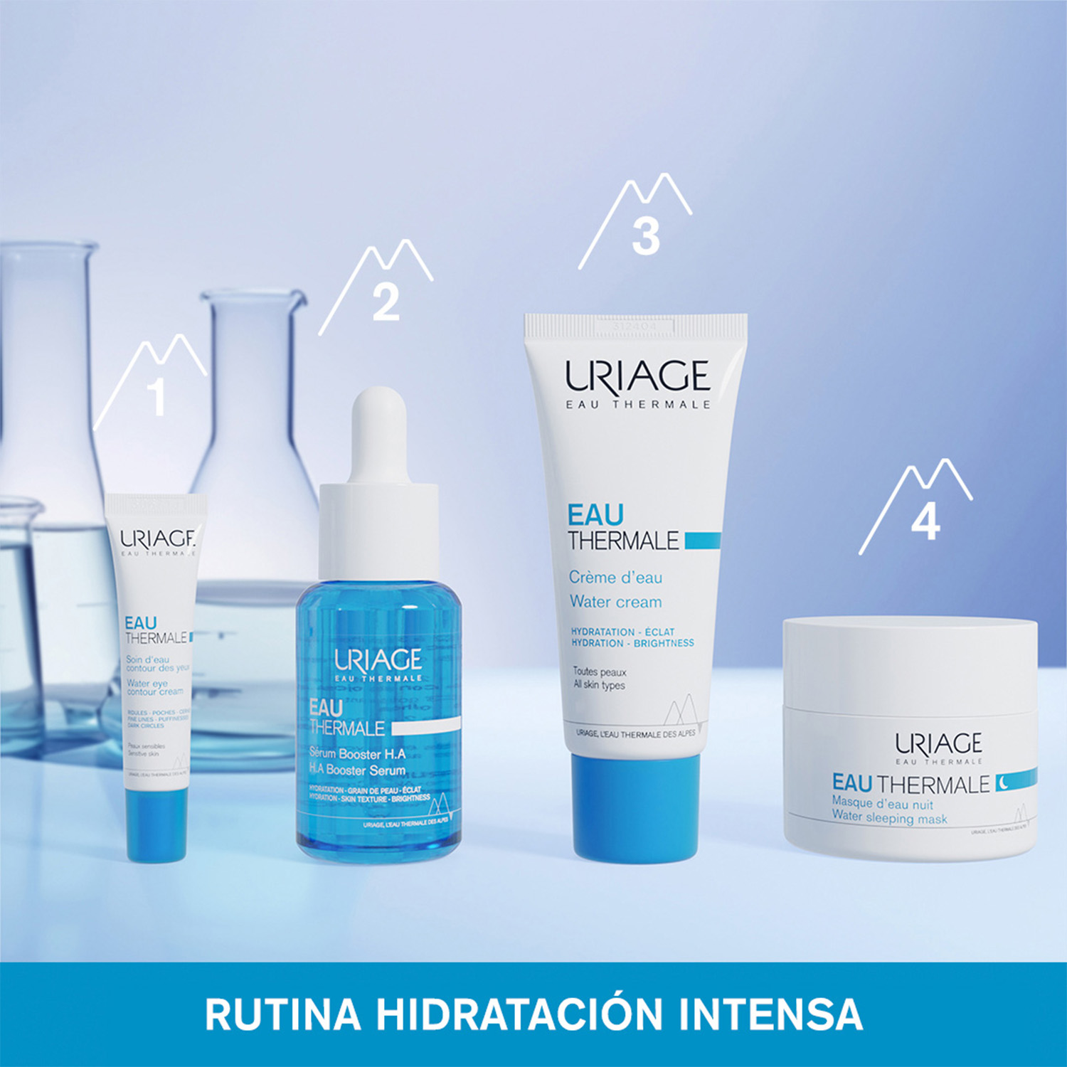 TRATAMIENTO FACIAL URIAGE EAU THERMALE SERUM BOOSTER H.A 1 3 RESULTADOS HIDRATA RELLENA SUAVIZA 30 ML - 5
