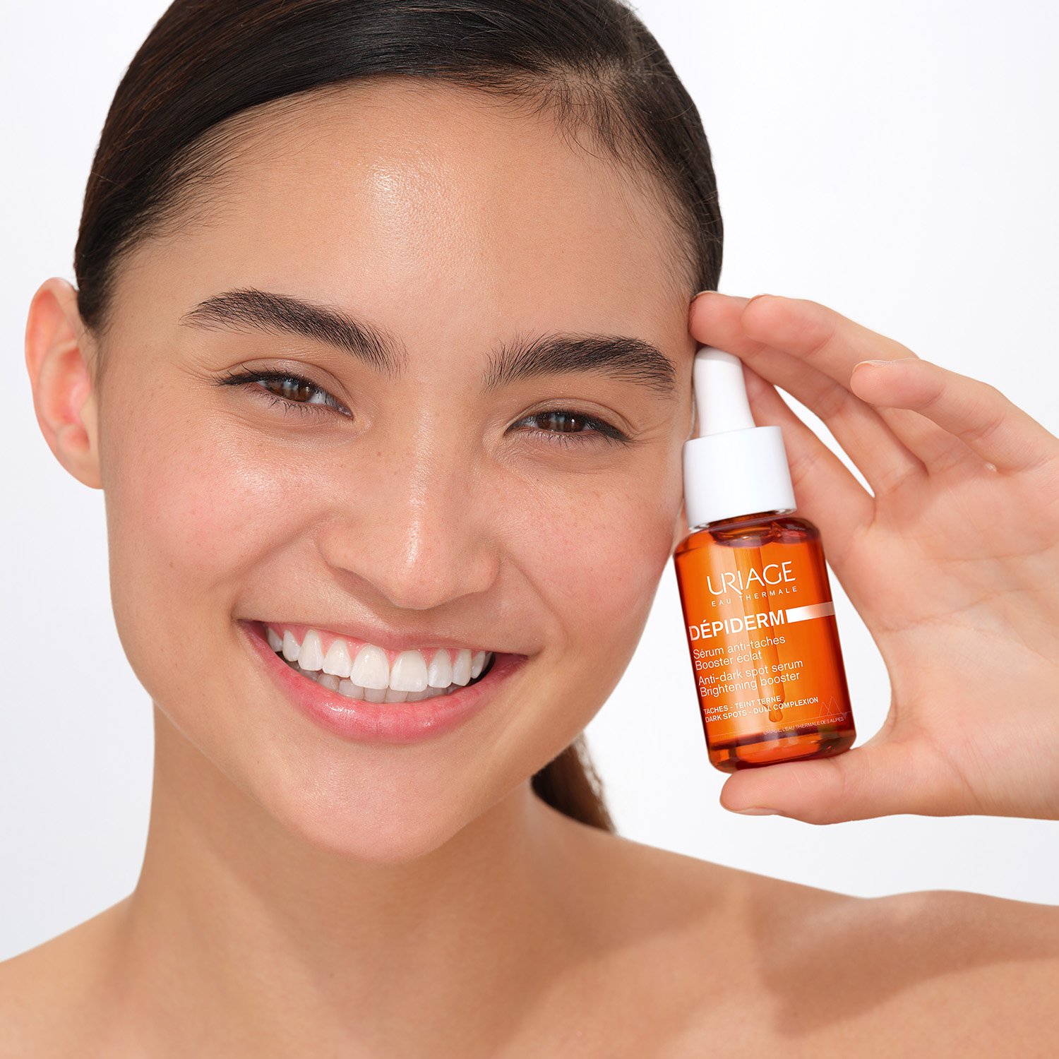 ILUMINADOR FACIAL URIAGE DEPIDERM SERUM ANTIMANCHAS BOOSTER LUMINOSIDAD REDUCE MANCHAS UNIFICA E ILUMINA LA PIEL 30 ML - 4