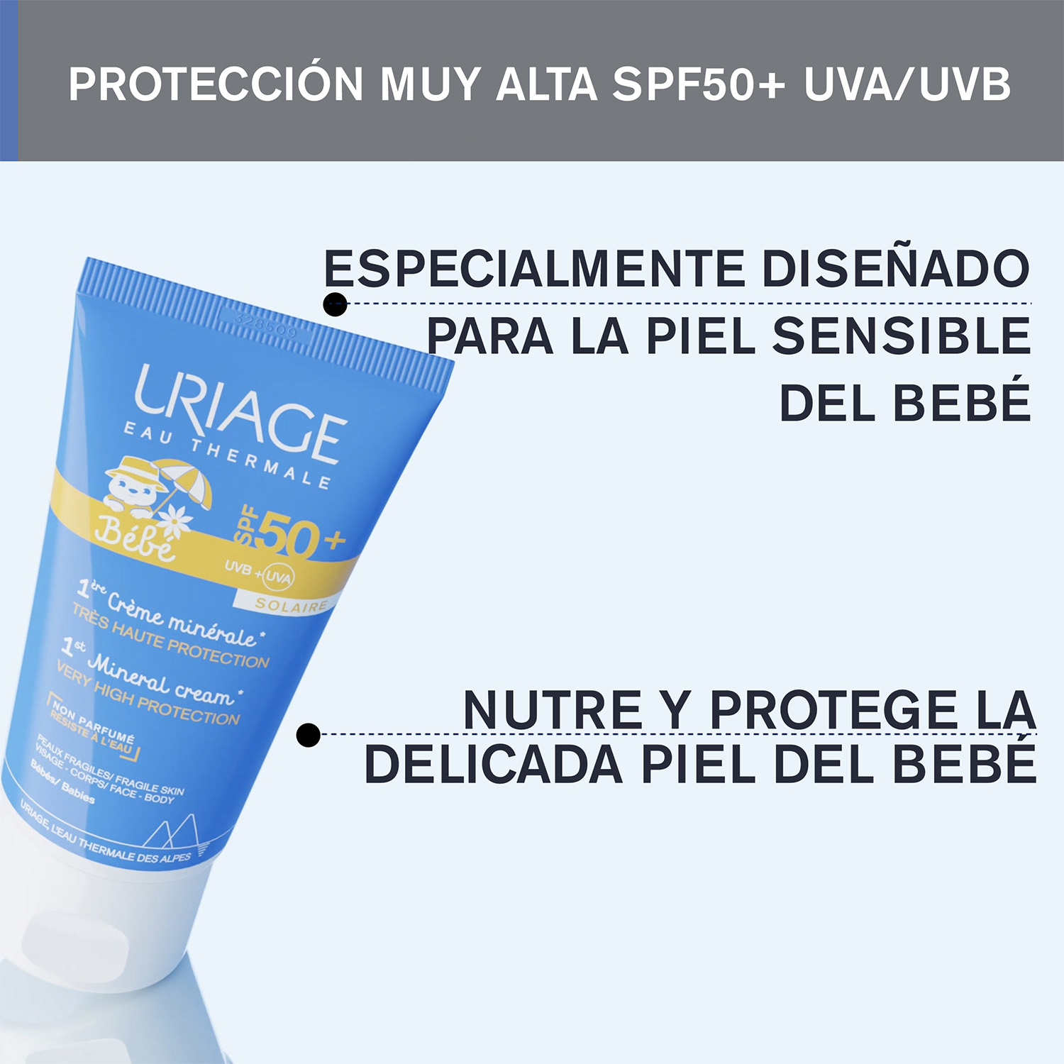 BEBE 1ERA CREMA MINERAL SPF50+ - 2