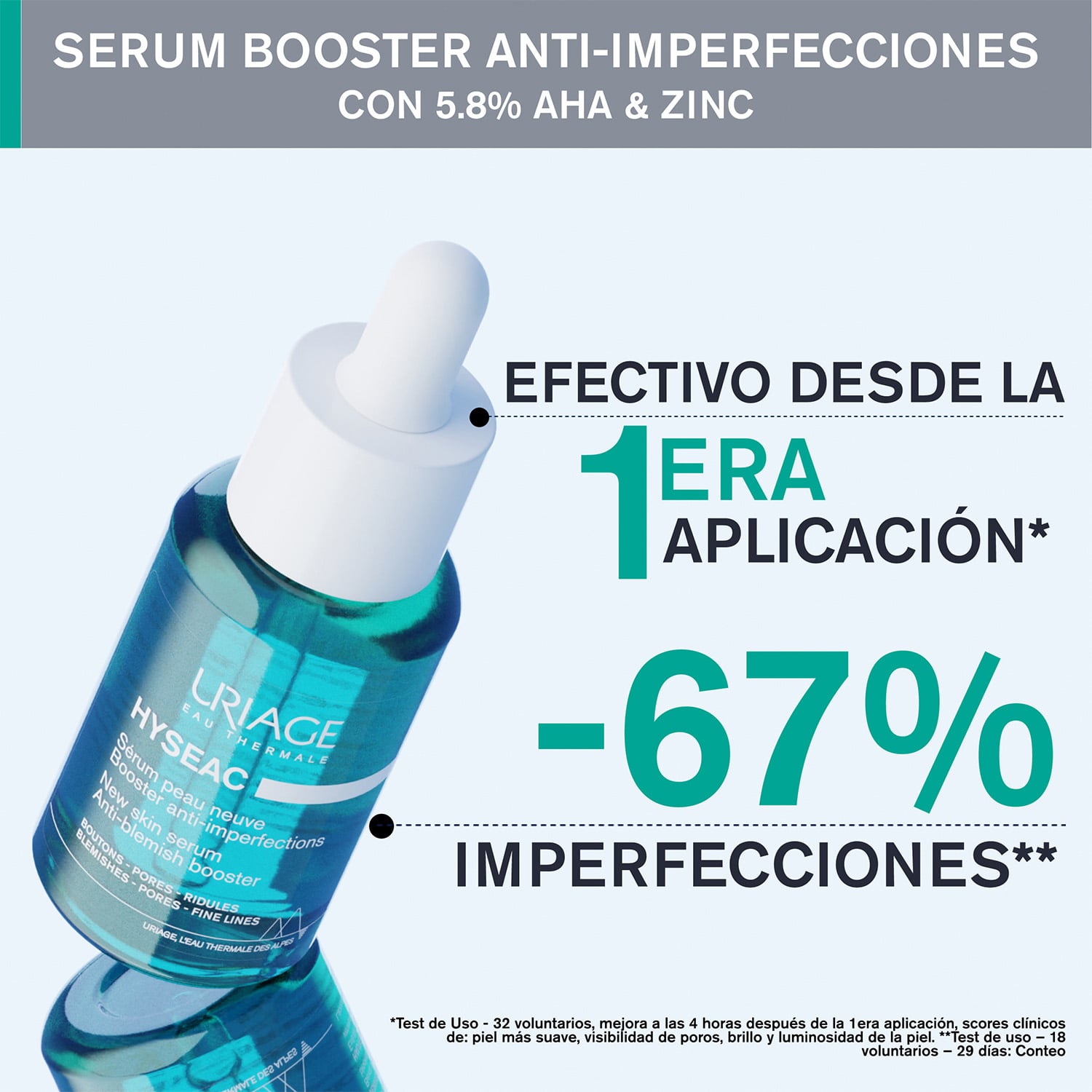 HYSEAC SÉRUM PIEL NUEVA BOOSTER ANTI-IMPERFECCIONES 30 ML - 3