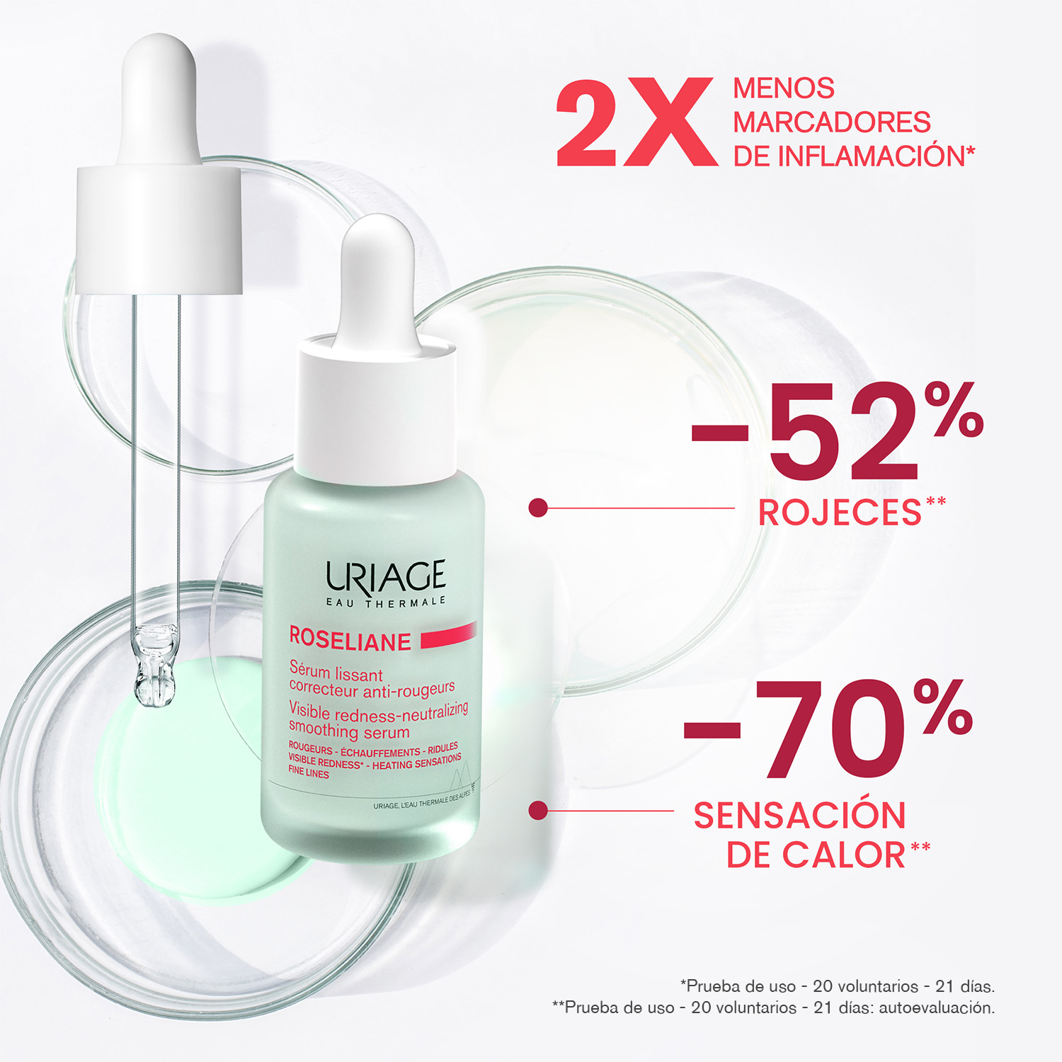 ROSELIANE SÉRUM NEUTRALIZADOR DE ROJECES VISIBLES 30ML - 7