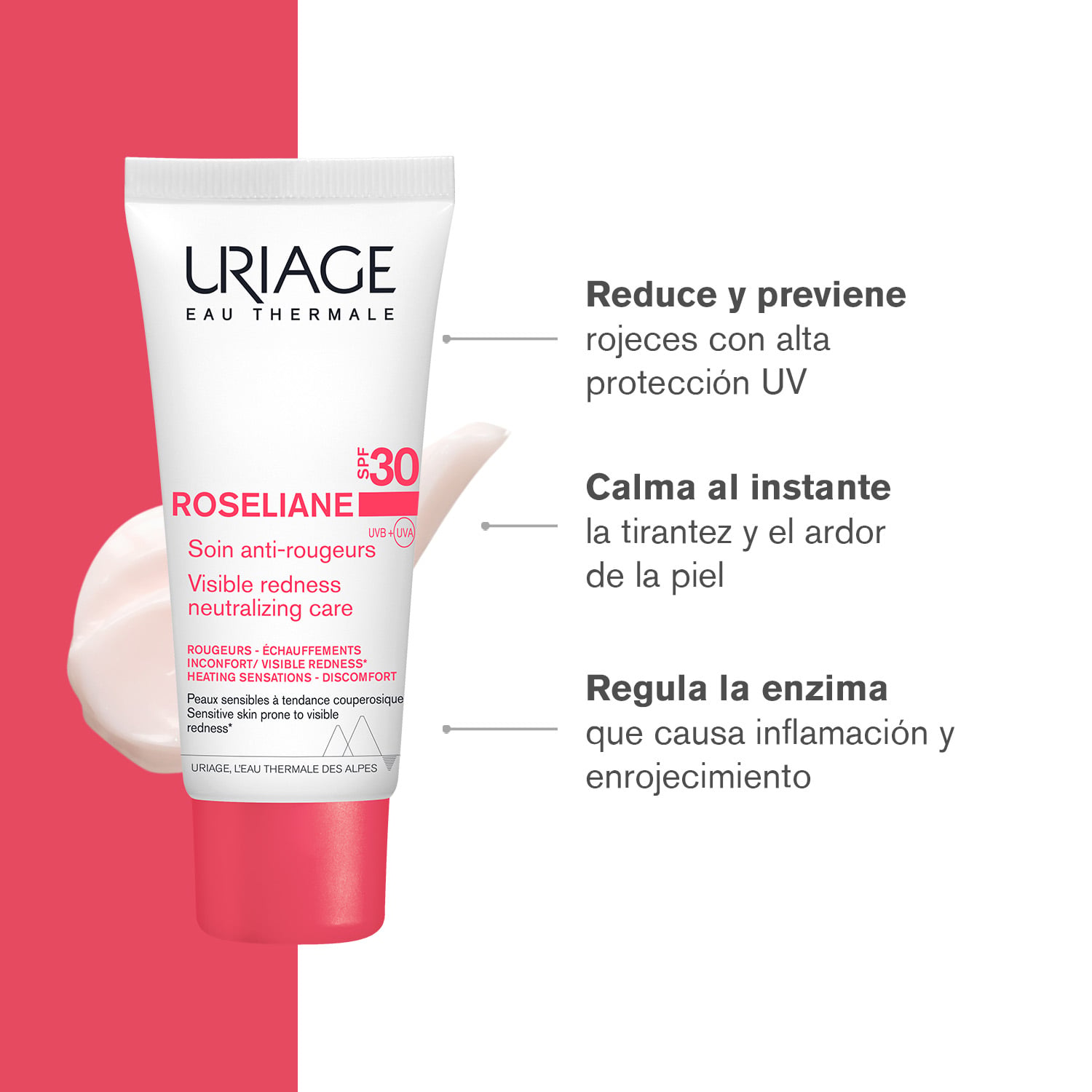 ROSELIANE CREMA TRATAMIENTO ANTIROJECES SPF30 40ML - 3