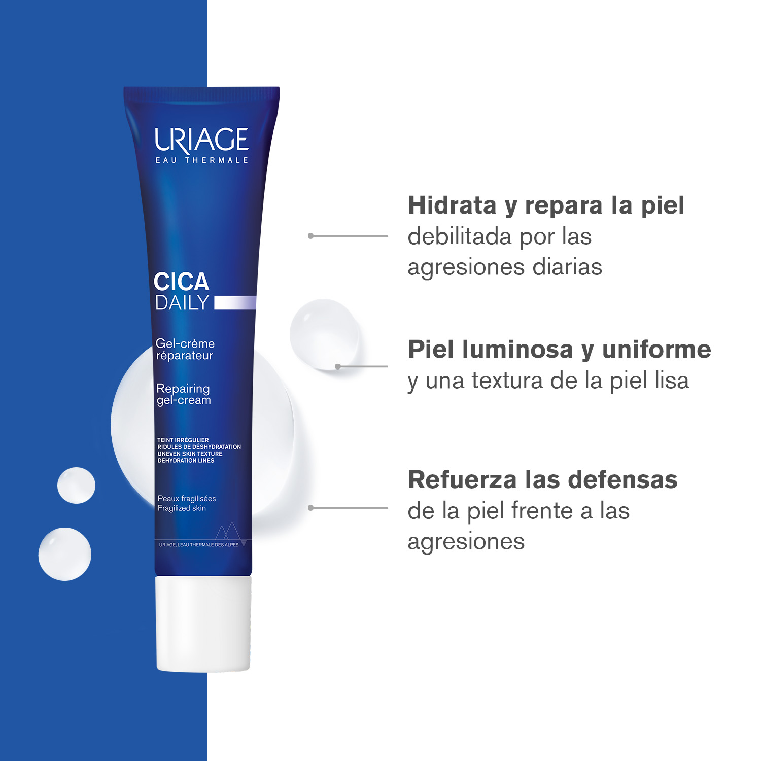 CICA DAILY GEL-CREMA 40ML - CREMA REPARADORA PARA LA PIEL FRAGILIZADA - 2