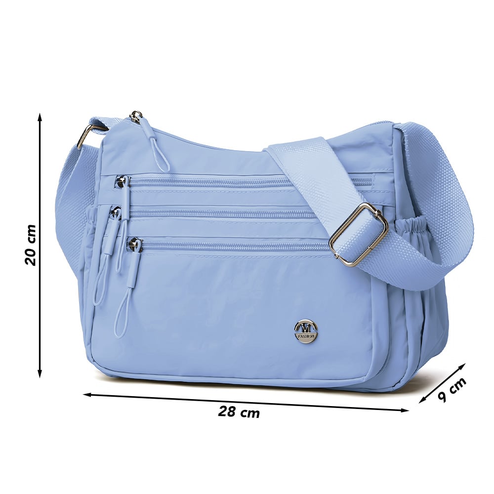 MORRAL PARA MUJER CON CORREA AJUSTABLE Y MÚLTIPLES BOLSILLOS ALEATORIO BP3 - 6