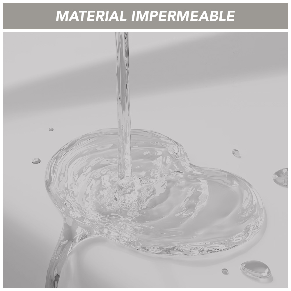 CORTINA DE BAÑO MODERNA IMPERMEABLE ACCESORIO PARA DUCHA BEIGE U11 - 5