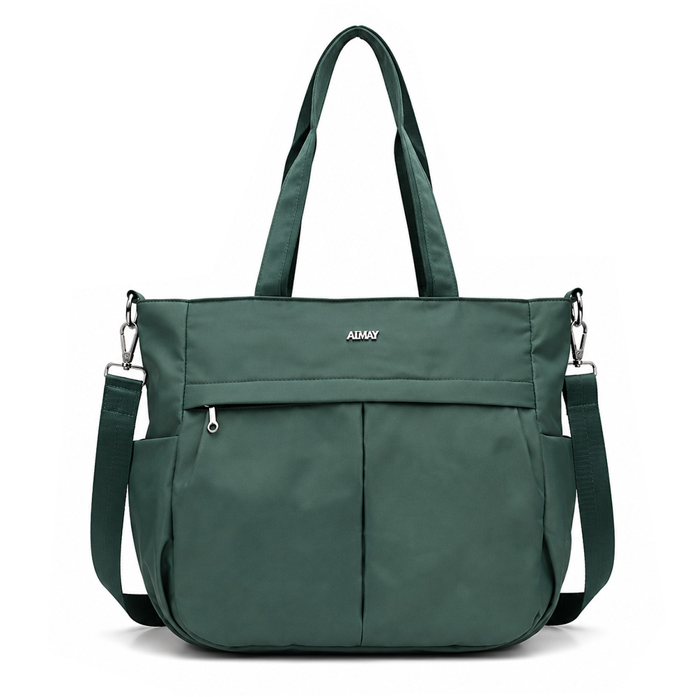 BOLSO PARA MUJER IMPERMEABLE CON GRAN CAPACIDAD Y CORREA AJUSTABLE VERDE CT2 - 1