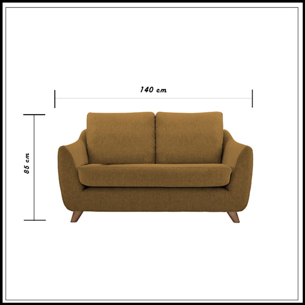 SOFA HOGARYSPACIOS LOUIS 2 CUERPOS - 5