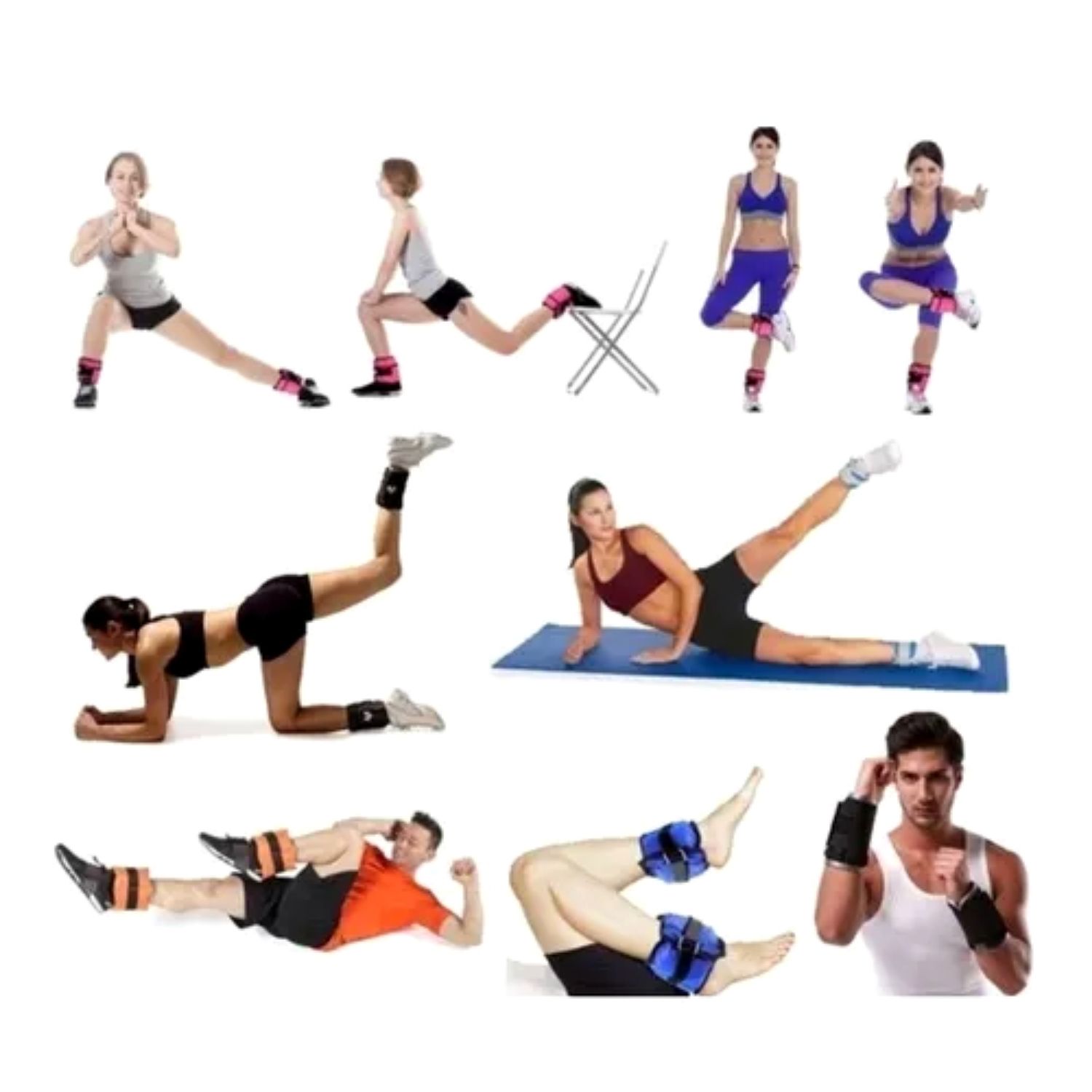 PESAS XTREME SPORT 5KG TOBILLERAS MUÑEQUERAS ARENA X2 - 5