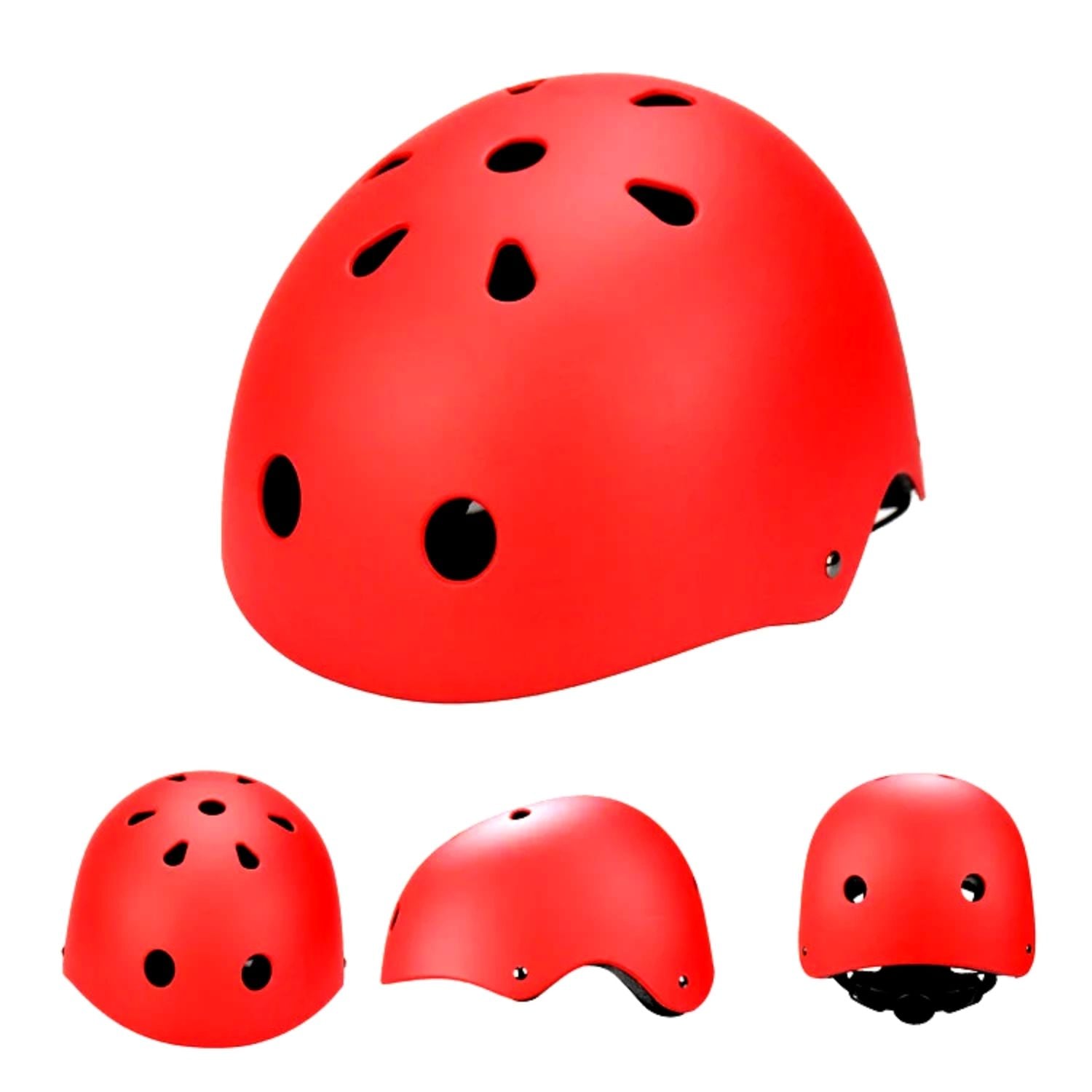 CASCO DE SEGURIDAD PARA CICLISMO GRADUABLE L_ROJO - 3
