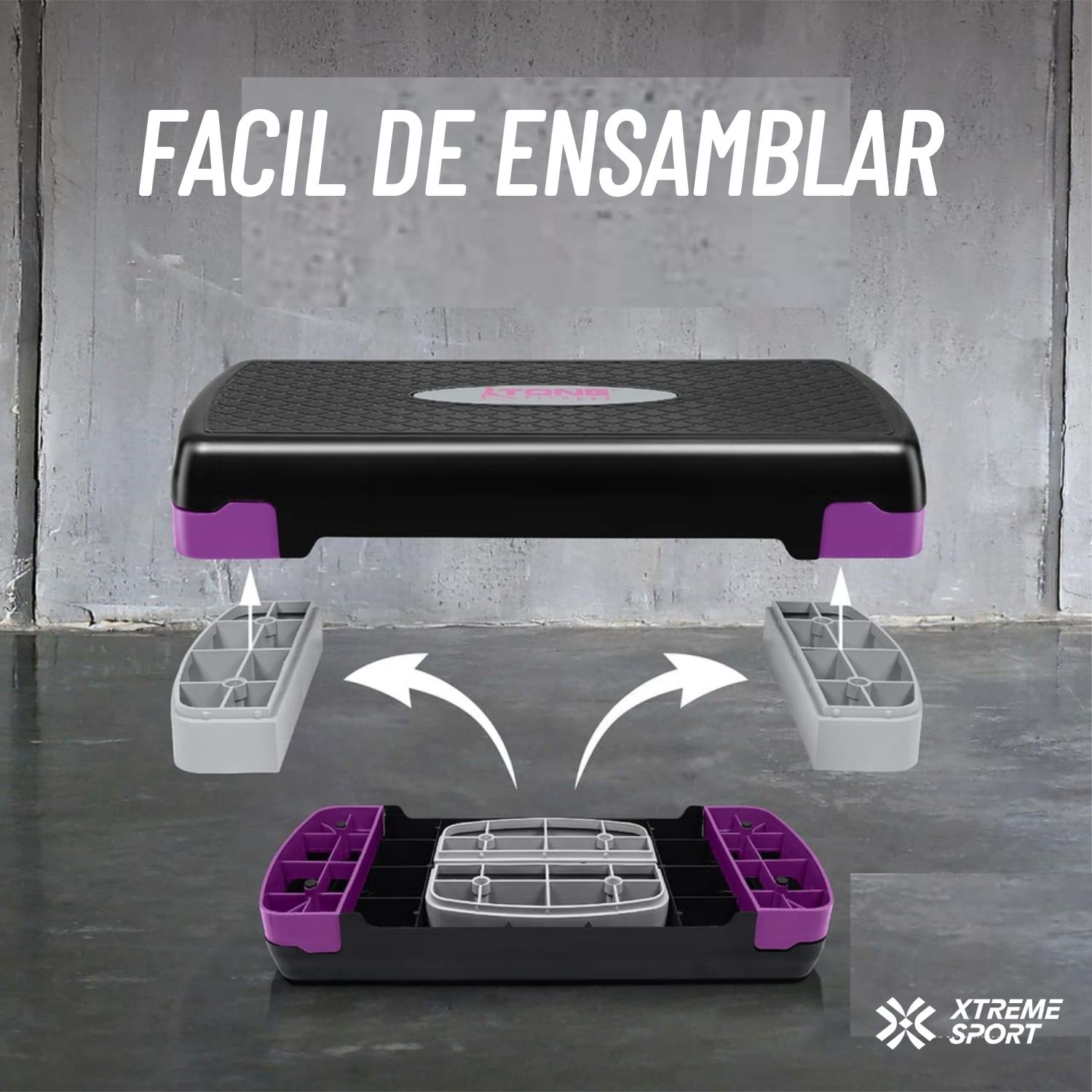 STEP XTREME SPORT AEROBIC 2 NIVELES ENTRENAMIENTO GIMNASIO - 7