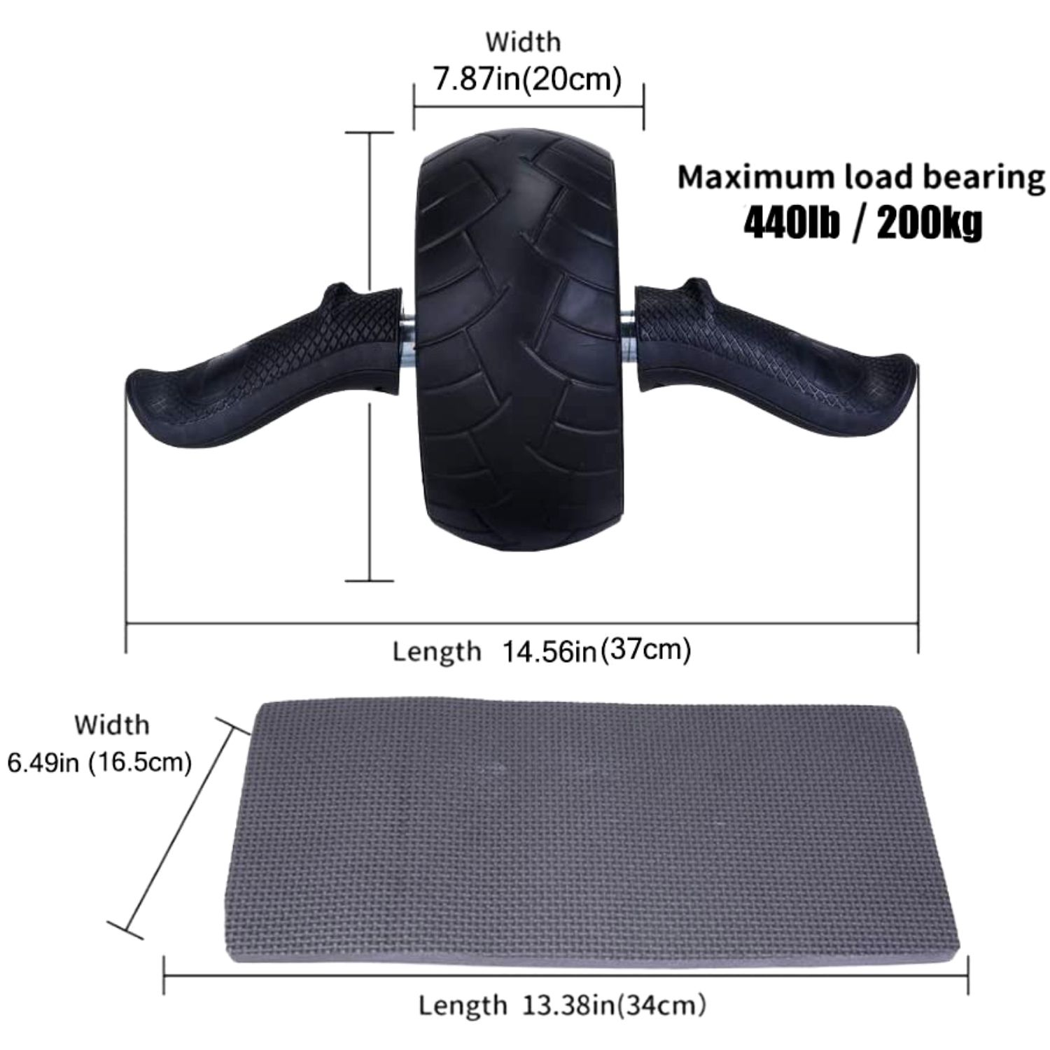RUEDA ABDOMINAL XTREME SPORT TRAINER + MAT - 6