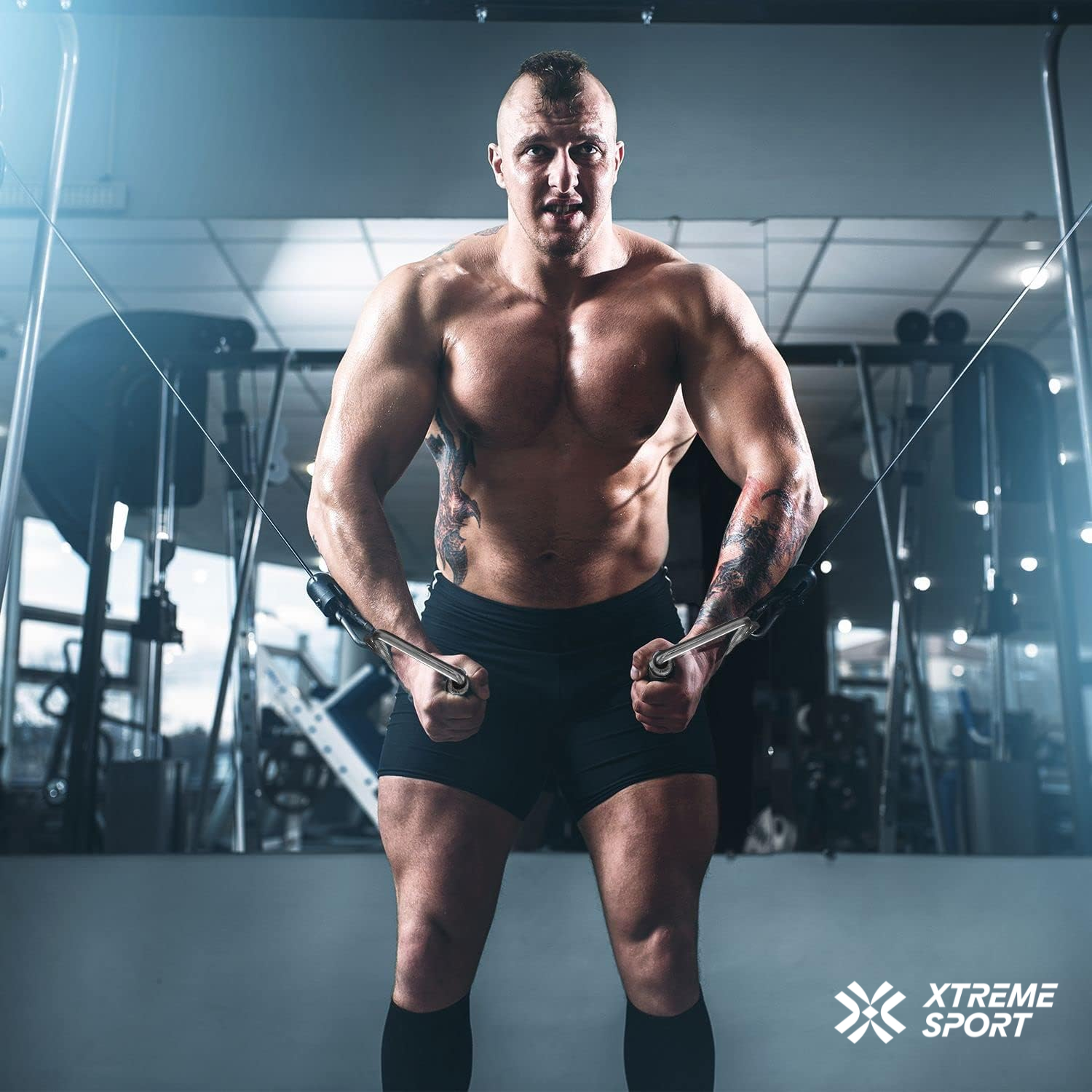 ACCESORIO XTREME SPORT MAQUINA POLEA CABLE GIMNASIO EXTRACCION LAT - 4