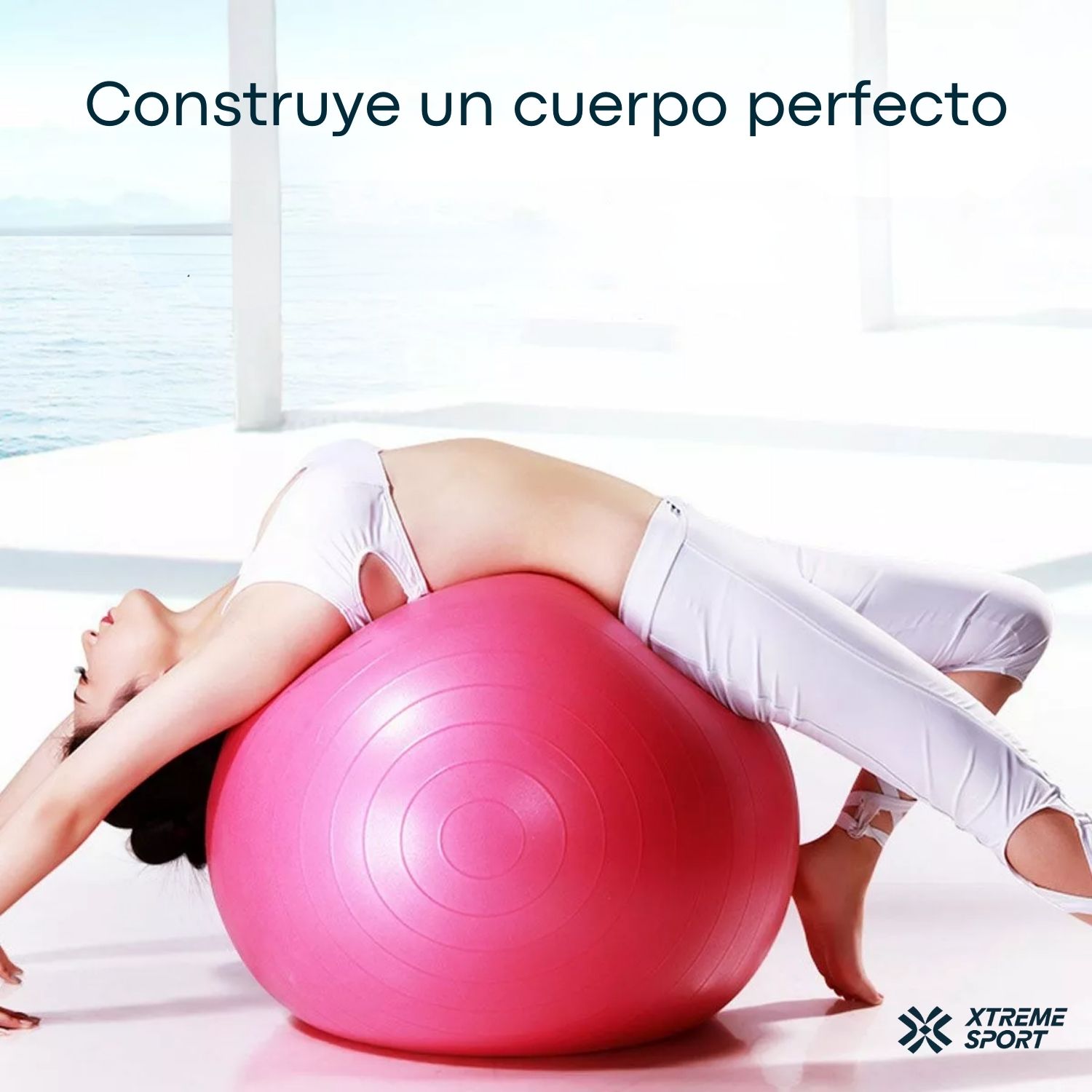 SET XTREME SPORT MAT YOGA 15MM + PELOTA YOGA 65CM + ARO PILATES - 5