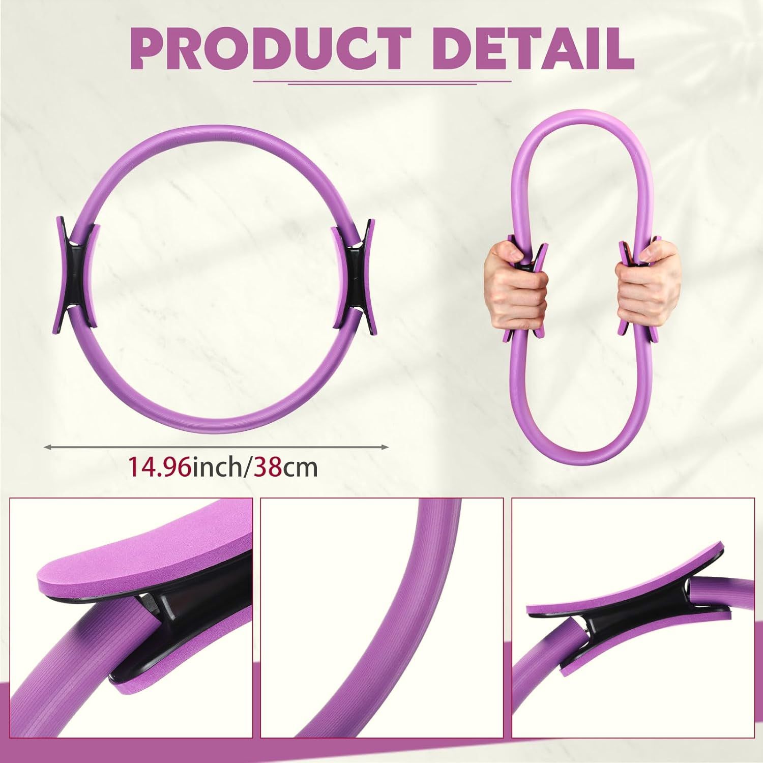 SET XTREME SPORT MAT YOGA 15MM + PELOTA YOGA 65CM + ARO PILATES - 5