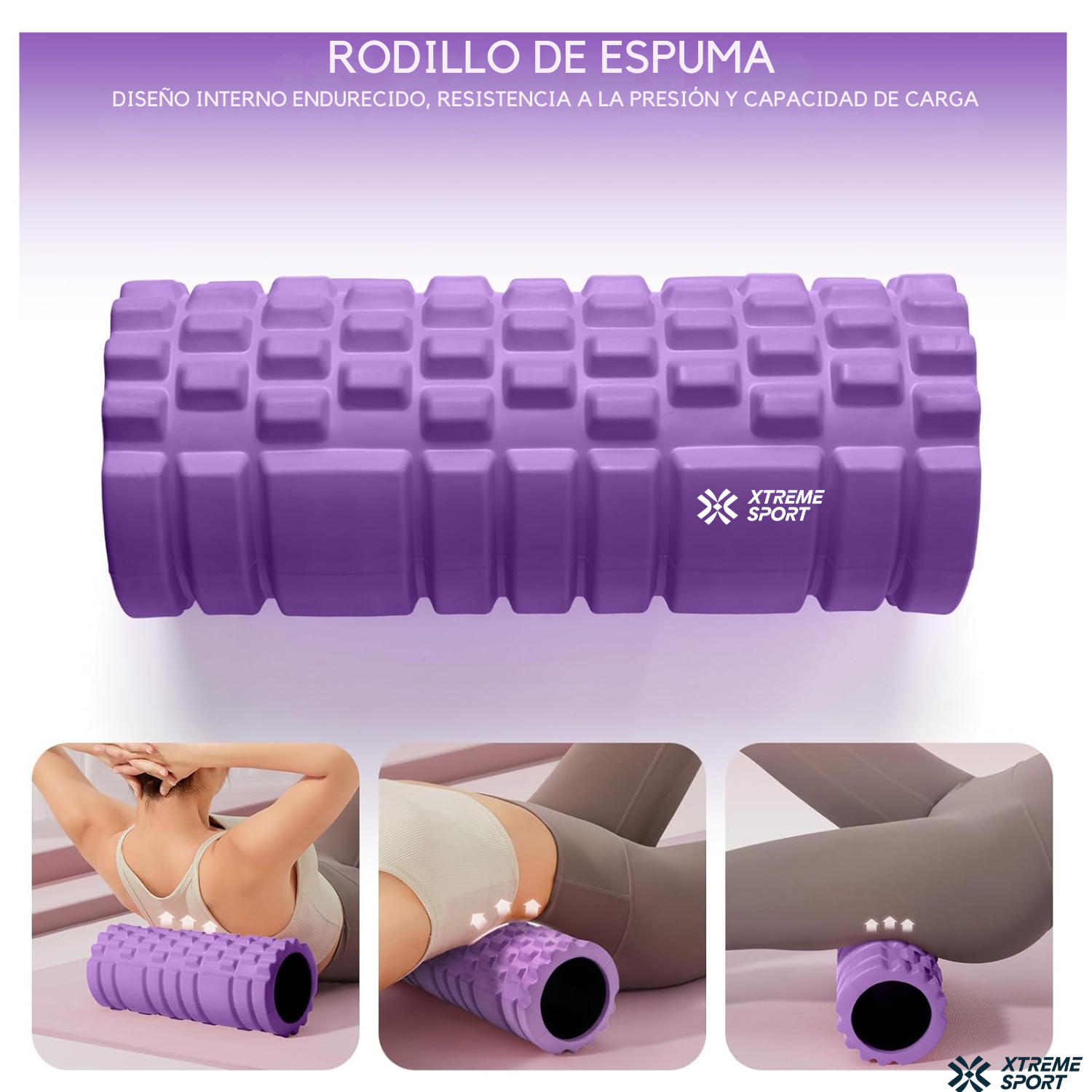 RODILLO ROLLER DE YOGA Y TERAPIA DE 45 CM XTREME SPORT - 6