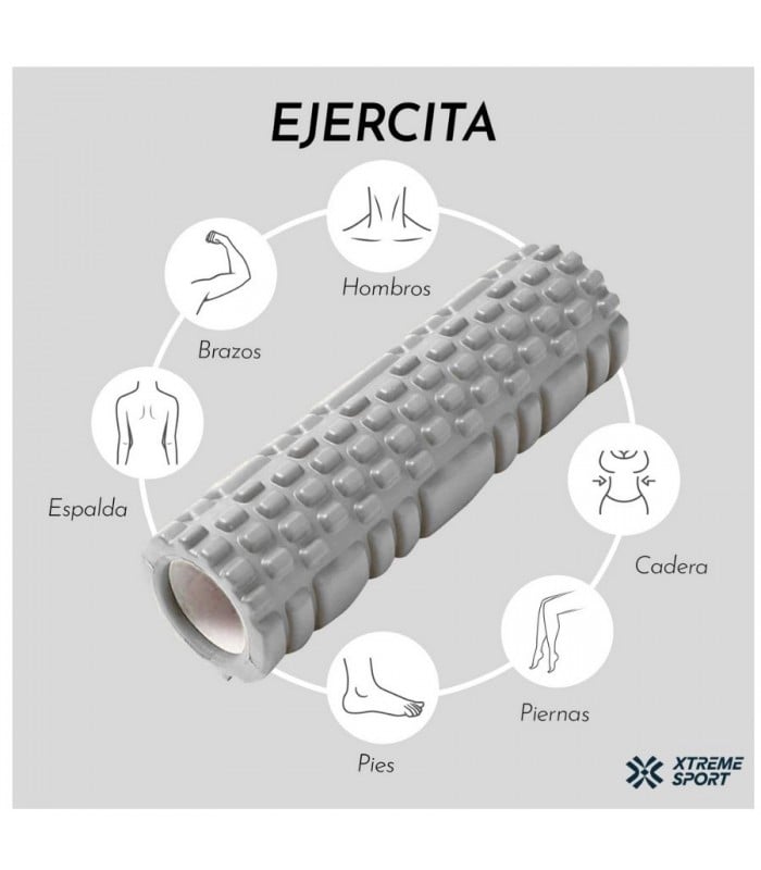 RODILLO ROLLER DE YOGA Y TERAPIA DE 45 CM XTREME SPORT - 2
