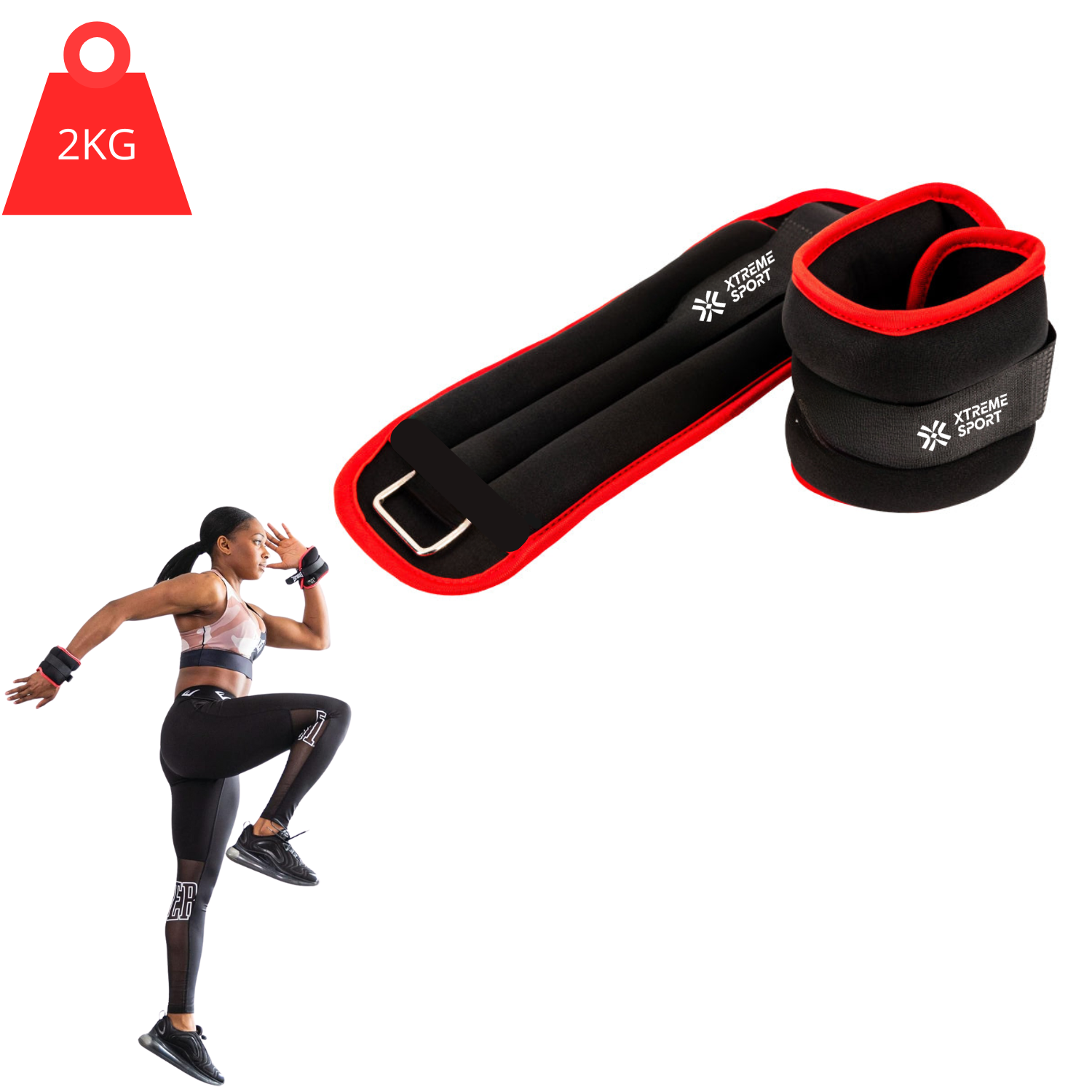 TOBILLERA CON PESO 2 KG - EJERCICIO,TERAPIA Y REHABILITACION - 1