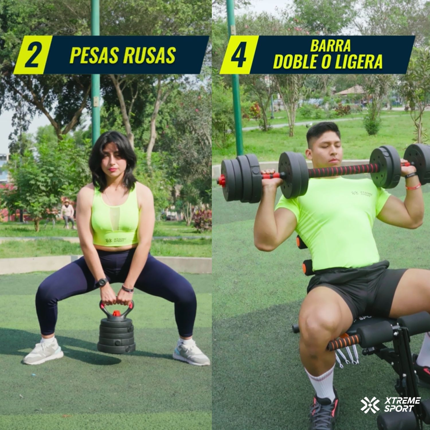 MANCUERNAS SET DE 40 KG CONVERTIBLES + BARRA + ASAS - 10