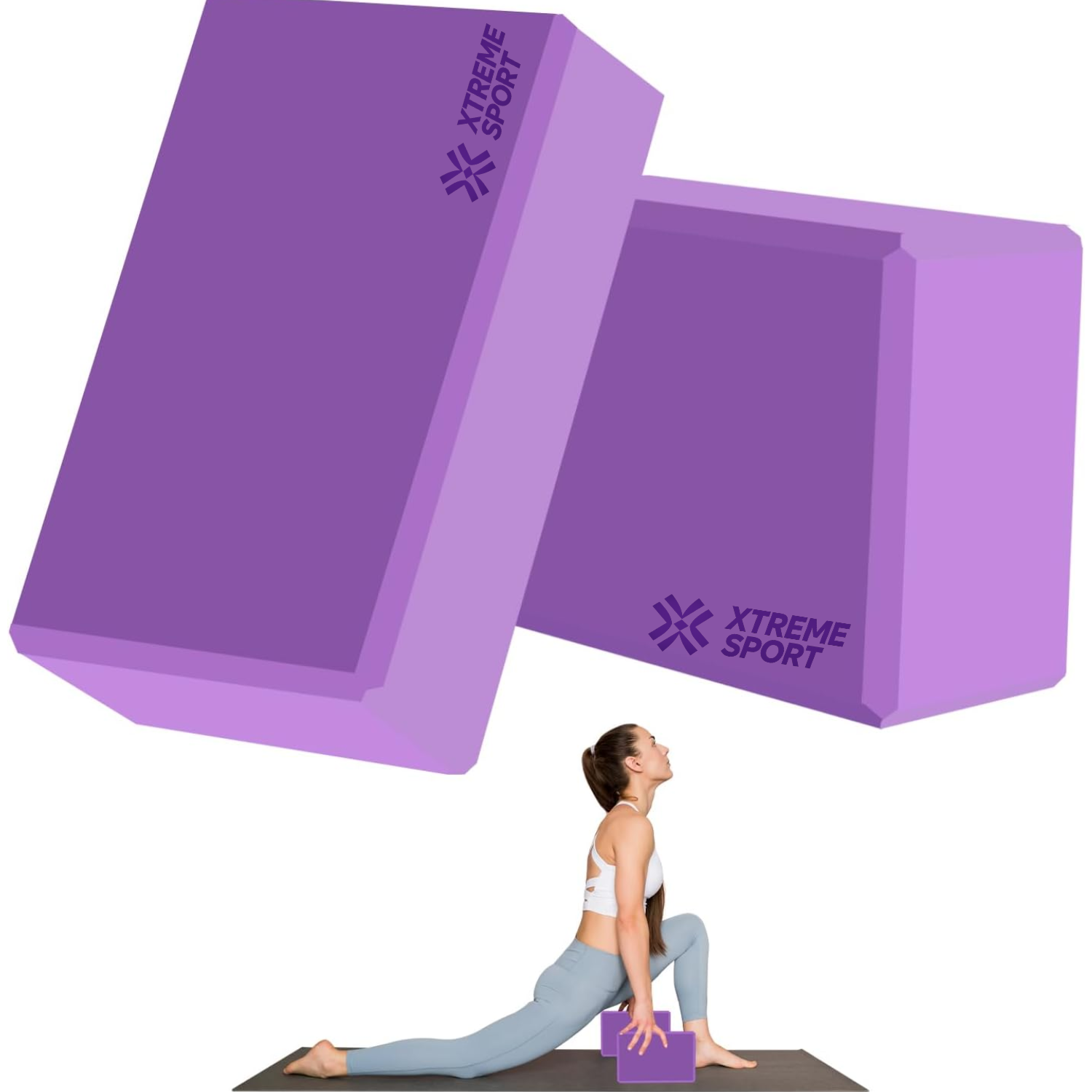 LOQUE DE YOGA Y PILATES DE APOYO 2 PIEZAS - 1