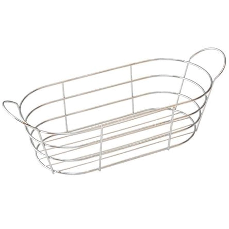 CANASTA ZARA ALMOHADAS.PE MINIMALISTA ACERO CESTA PANES OVALADO ESTILO NORDICO INCLUYE FORRO ALGODON - 3