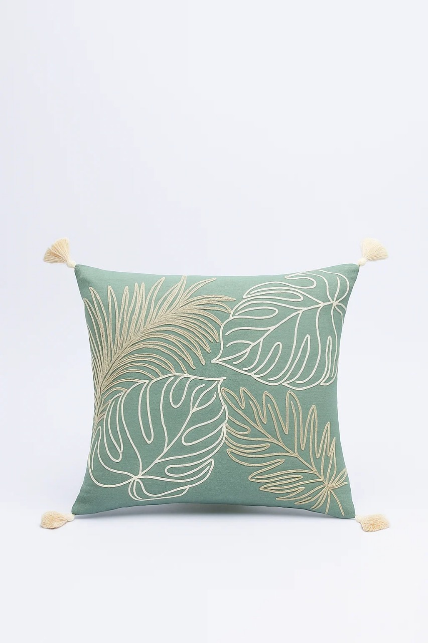 COJÍN DECORATIVO BRISA TROPICAL 40X40 CM ZALMOHADAS - 1