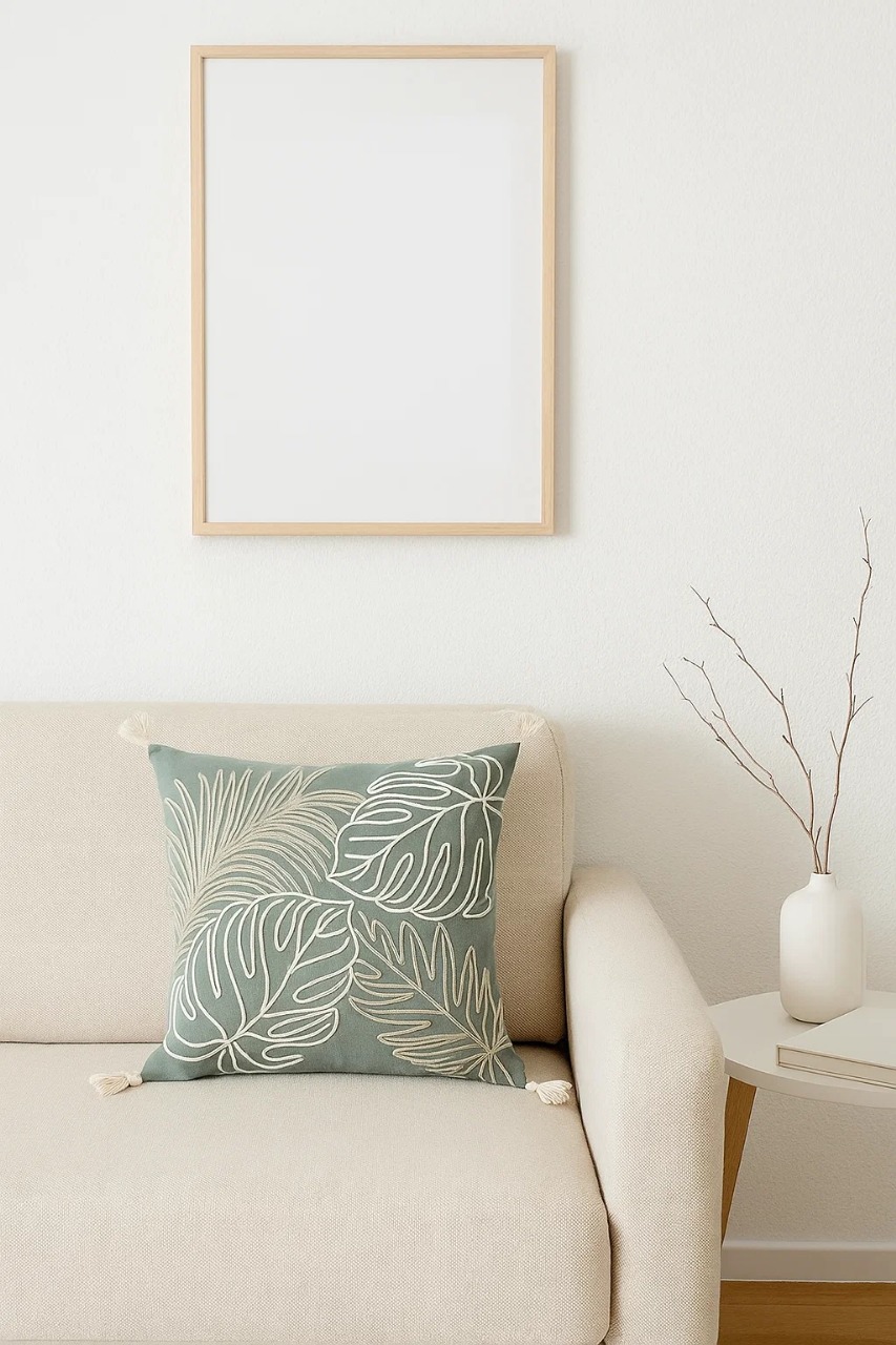 COJÍN DECORATIVO BRISA TROPICAL 40X40 CM ZALMOHADAS - 3
