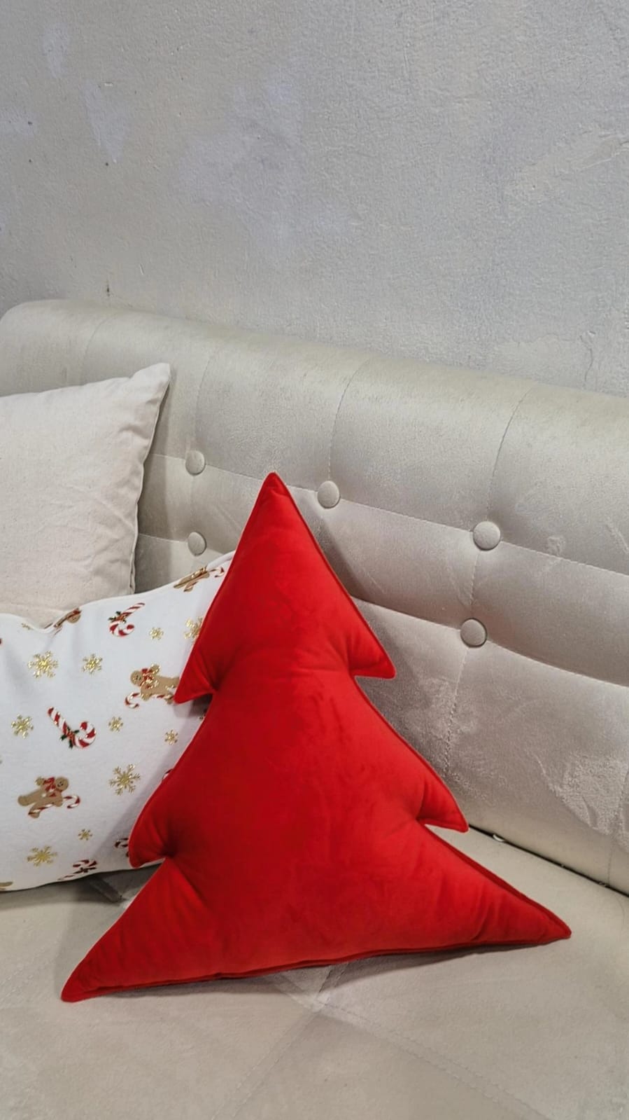 PACK NAVIDEÑO ROJO COJINES + ÁRBOL 30X50 CM 30X45 CM - 4