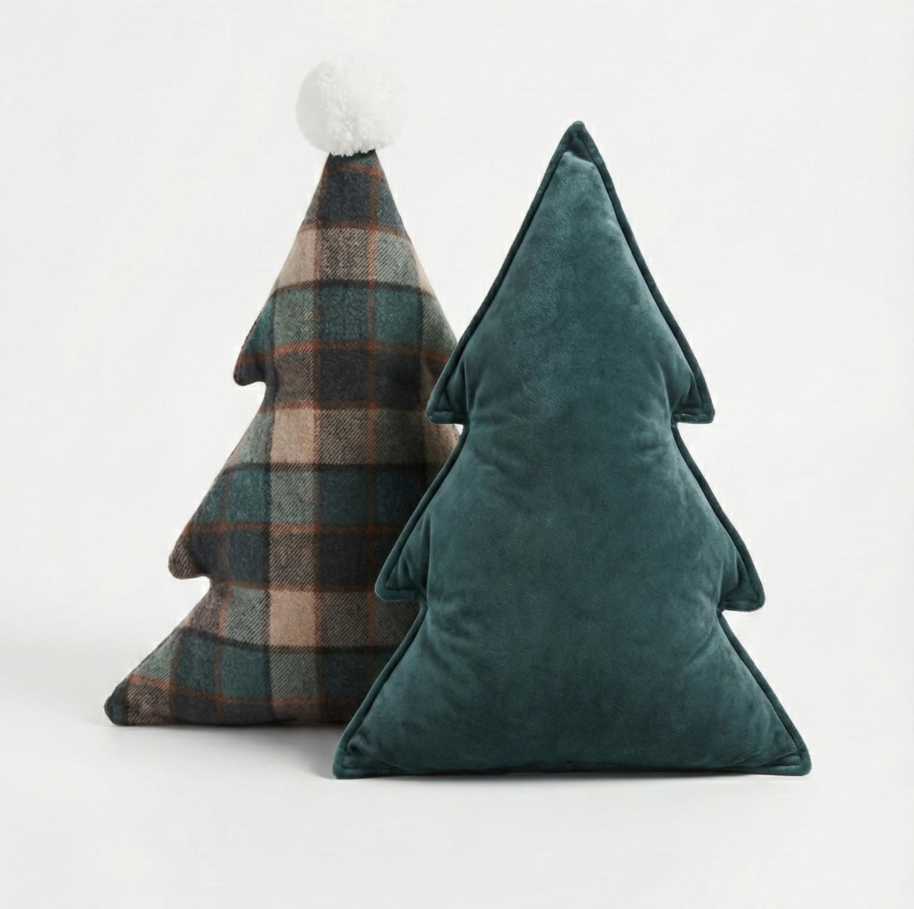 PACK “DÚO ÁRBOL ESMERALDA” – COJINES NAVIDEÑOS 2 UNIDADES - 1