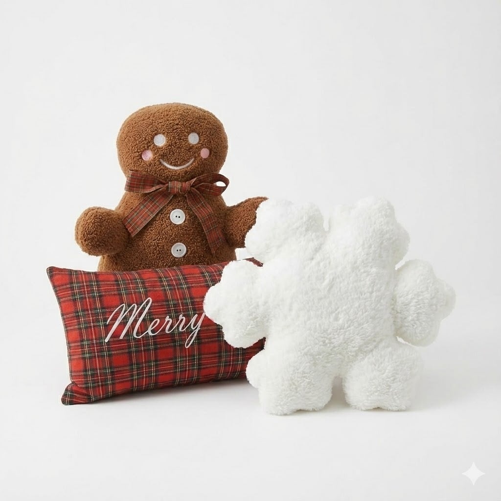 PACK “ENCANTO NAVIDEÑO” DECORACIÓN COZY ZALMOHADAS - 1