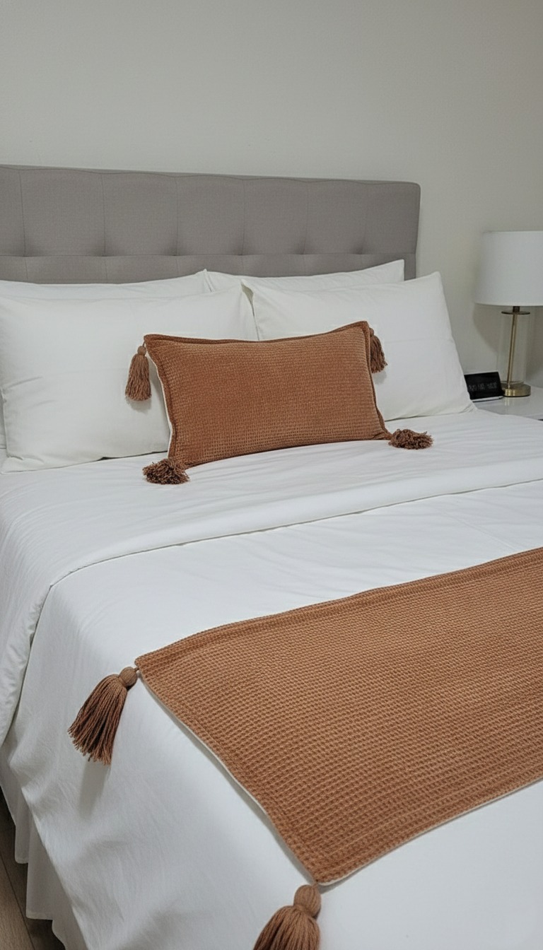 SET BOHO “TIERRA NÓMADA” – COJÍN 30×50 + MANTA 200×120 ZALMOHADAS - 4