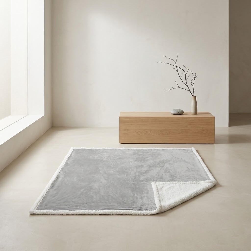 MANTA PREMIUM ZALMOHADAS PLOMO - 125X150 CM - 5