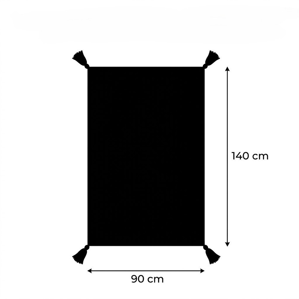 MANTA DOBLE CARA CREMA WAFFER VAINILLA SERENA 140X90CM - 6