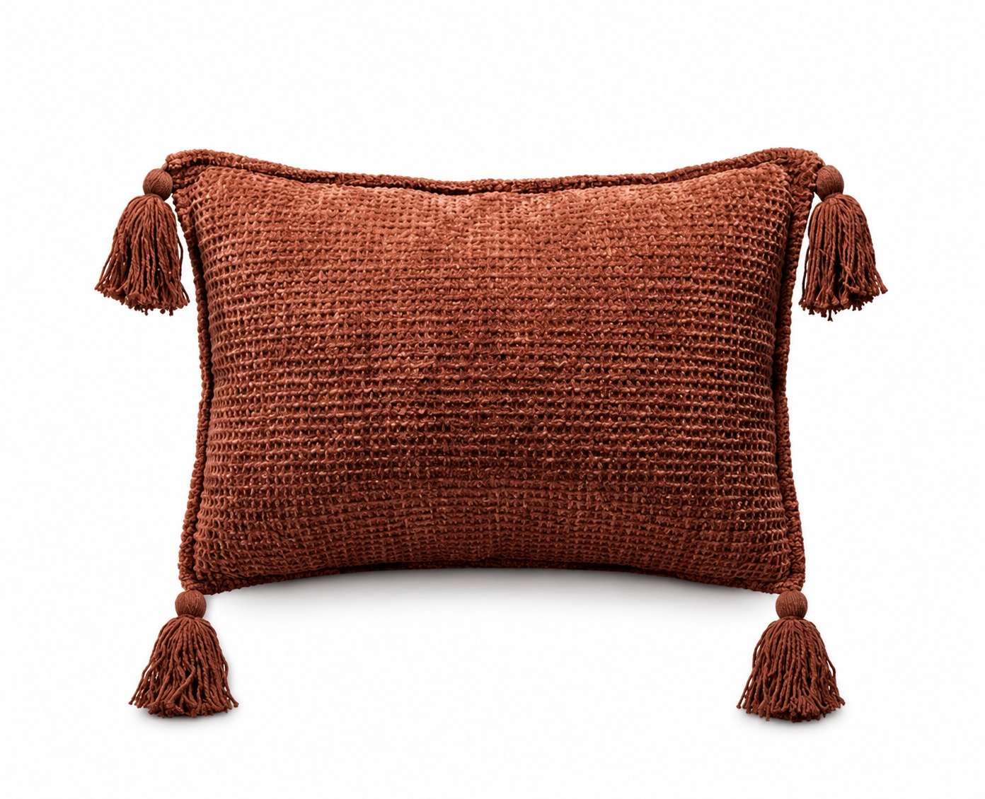 COJÍN BOHO “TIERRA NÓMADA ” CHOCOLATE 30×50 ZALMOHADAS - 2