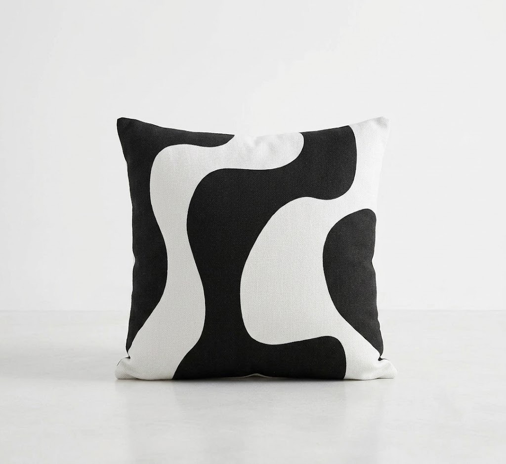 Funda Decorativo Ondas Monocromáticas 40x40 CM - 1