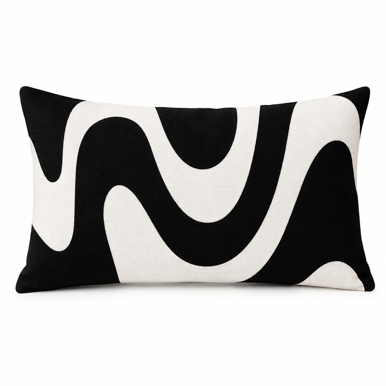 FUNDA DECORATIVO FLUIDO MONOCROMO 30x50 CM - 1
