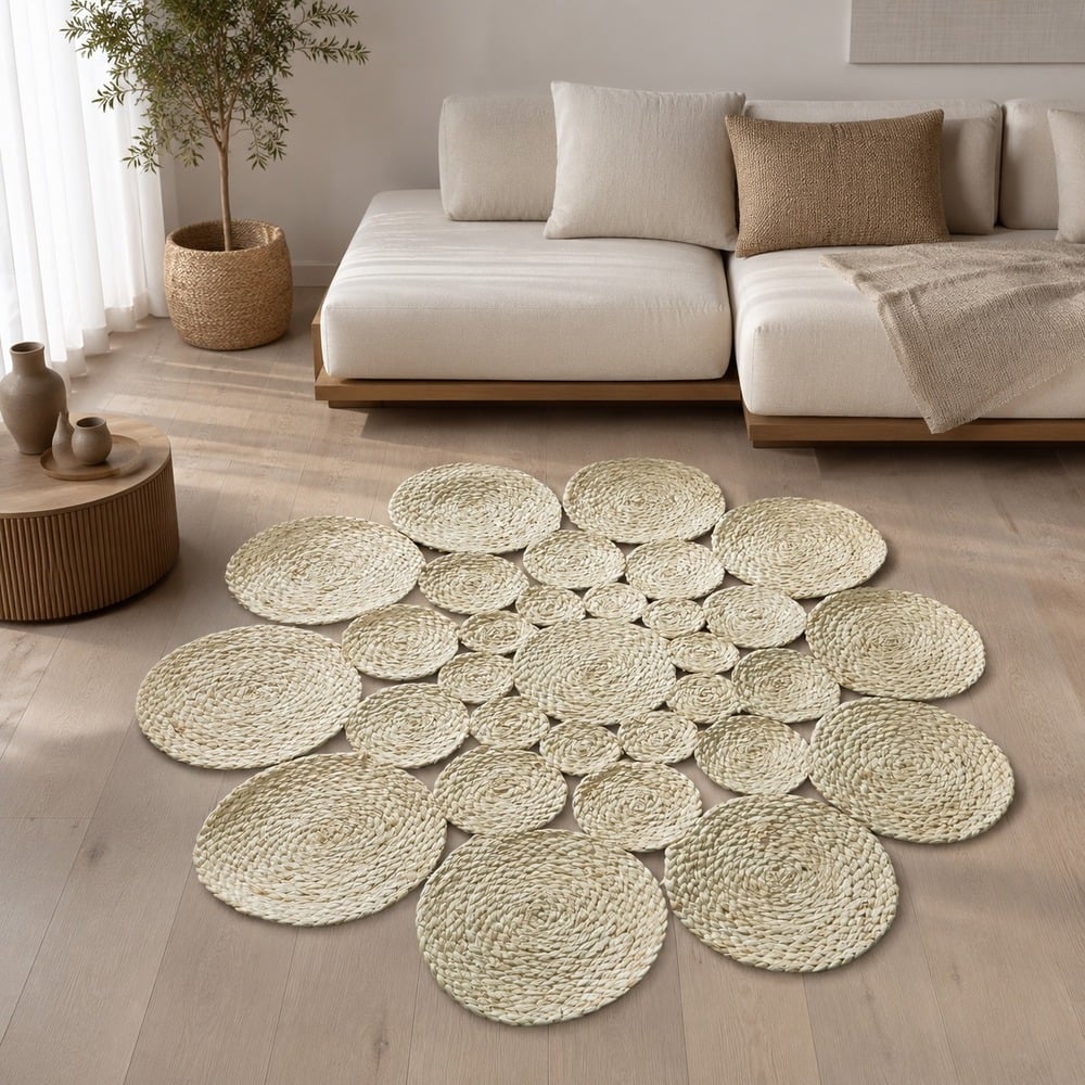 ALFOMBRA BOHEMIA AURA 120 × 120 CM ZALMOHADAS - 5
