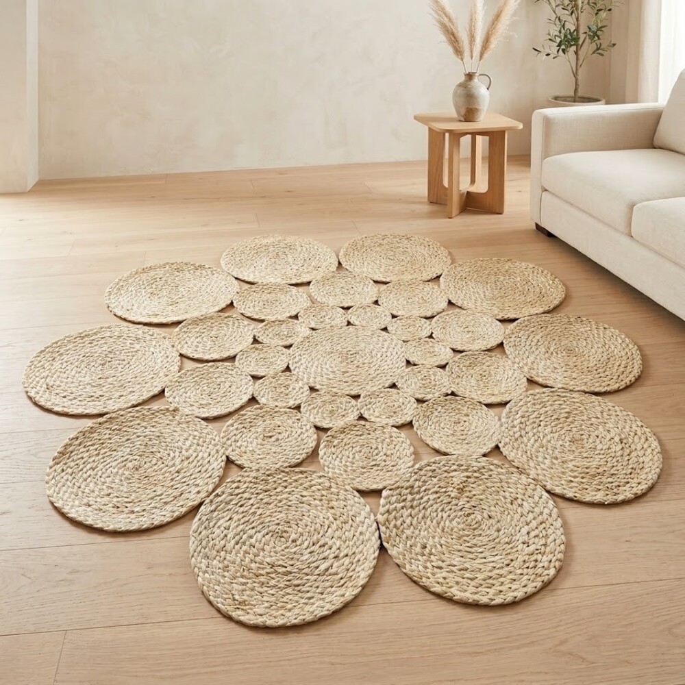 ALFOMBRA BOHEMIA AURA 120 × 120 CM ZALMOHADAS - 6