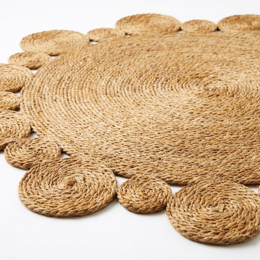 ALFOMBRA ESPIRAL BOHEMIA 120X120 CM ZALMOHADAS - 2