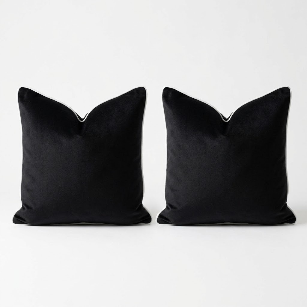 SET DÚO NEGRO ÓNIX SIGNATURE (50×50 CM) - 2