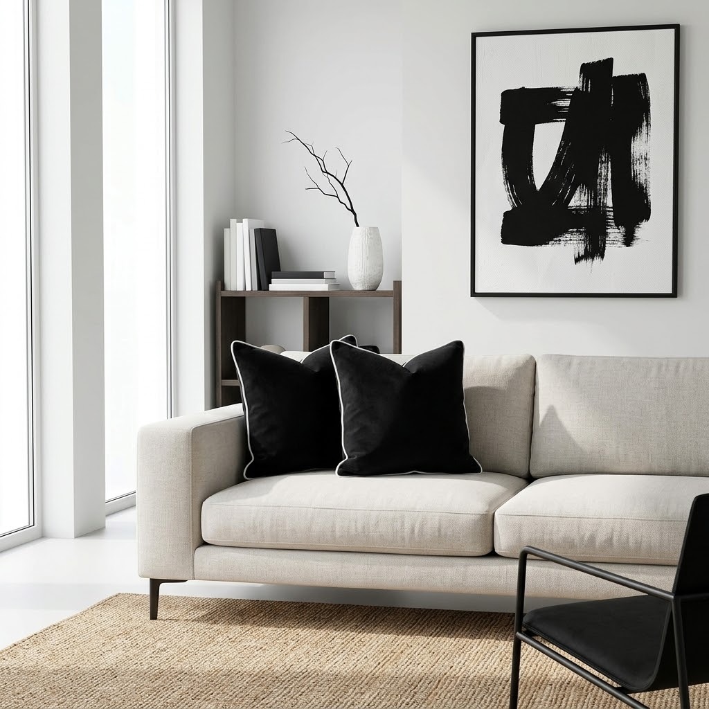 SET DÚO NEGRO ÓNIX SIGNATURE (50×50 CM) - 4