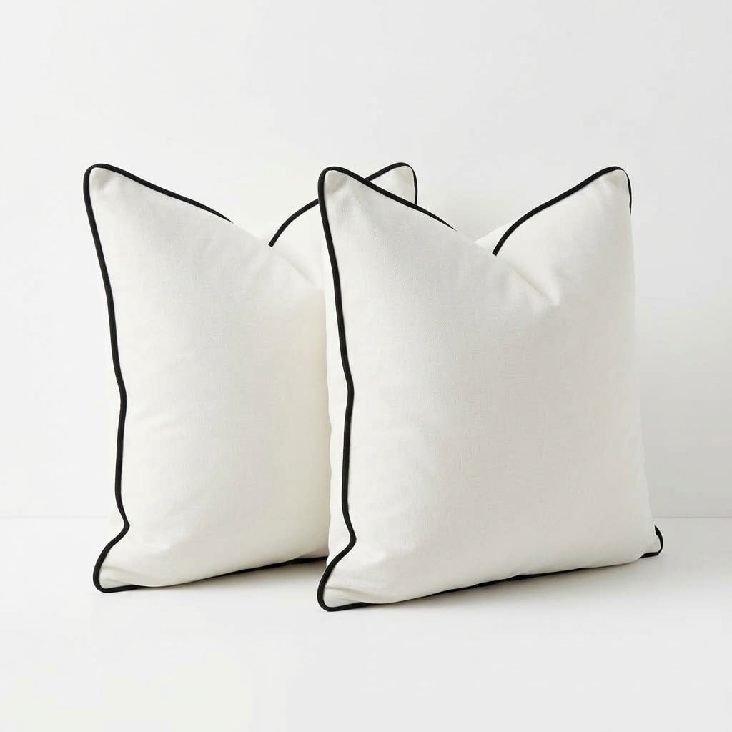 SET DÚO BLANCO PERLA SIGNATURE (50×50 CM) - 1