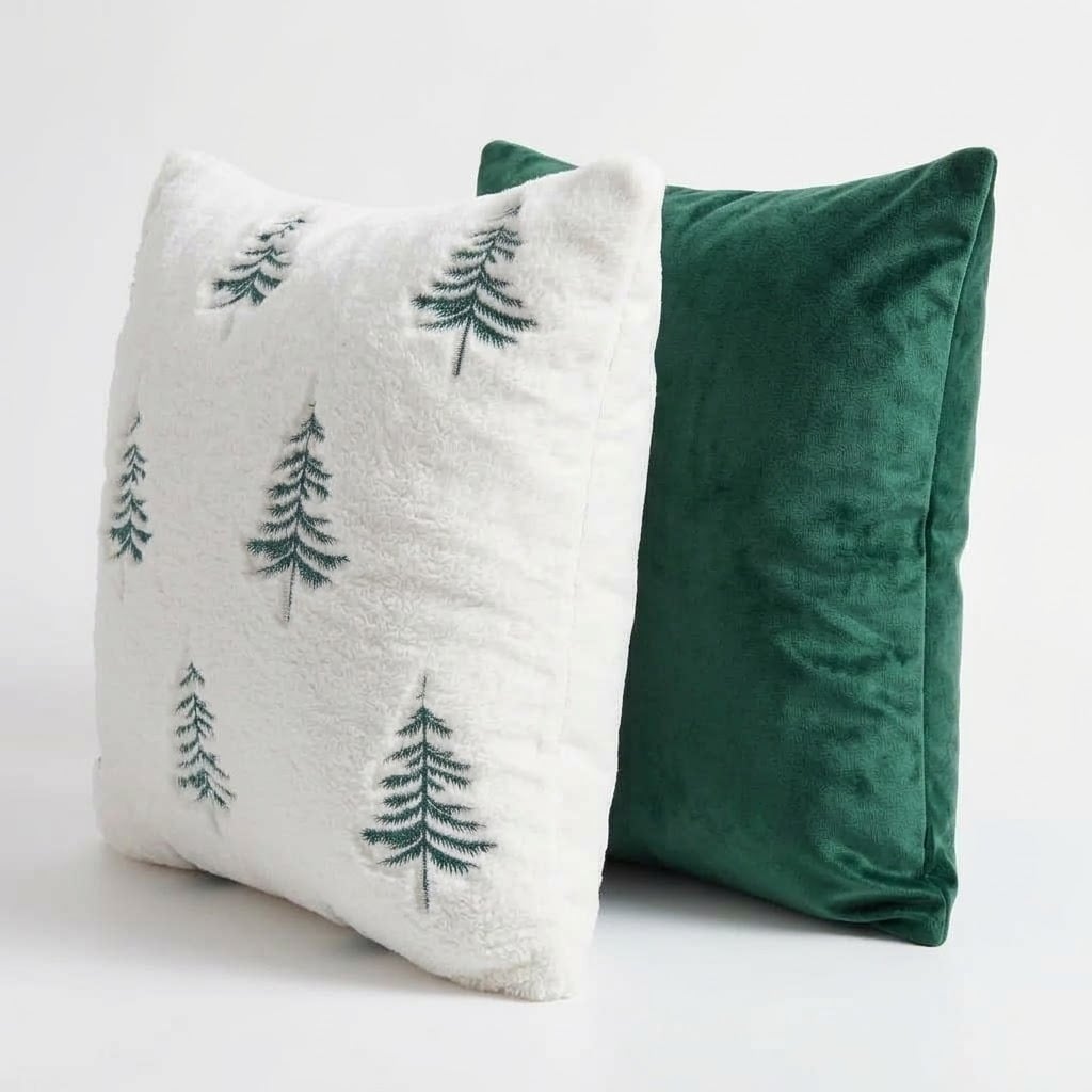 PACK 2 COJINES ÉLAN NAVIDEÑO ZALMOHADAS – 45 × 45 CM - 2