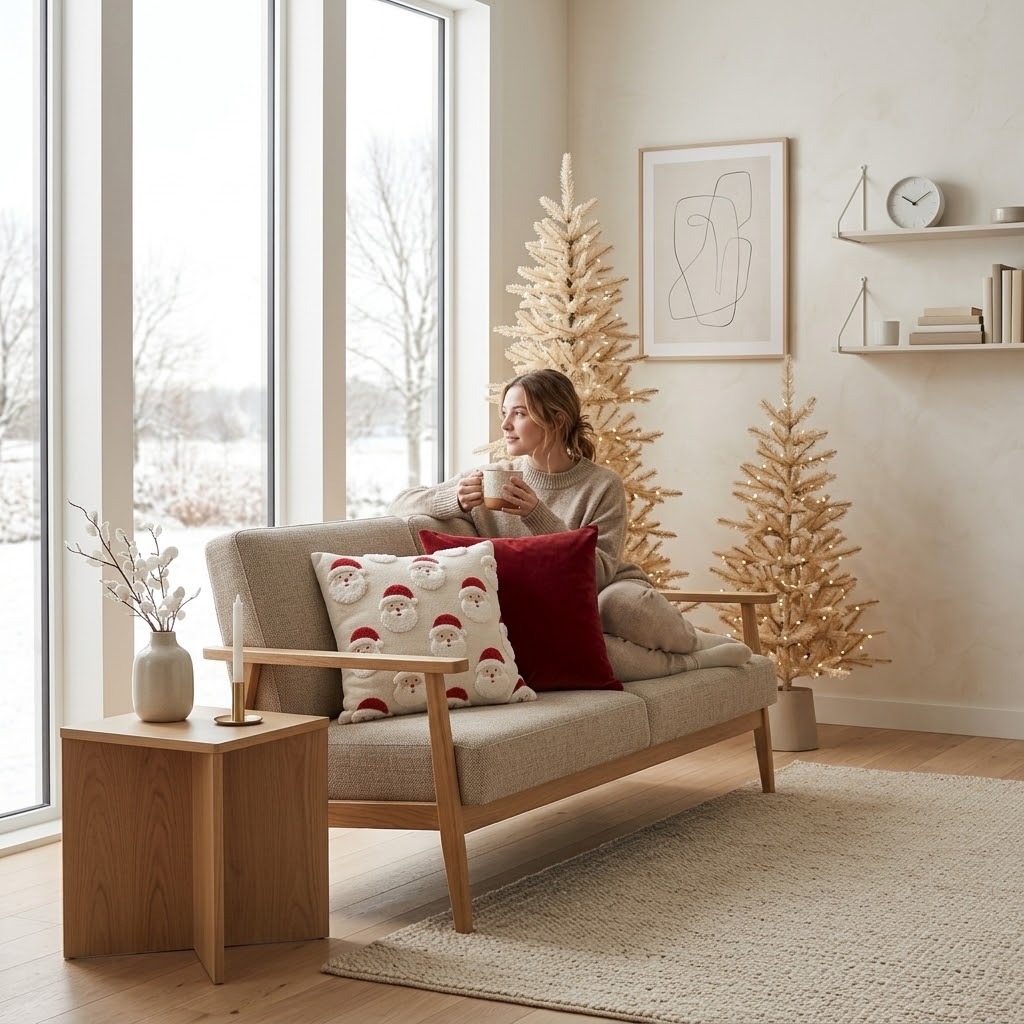 PACK 2 COJINES SANTA VELVET ZALMOHADAS – 45 × 45 CM - 4