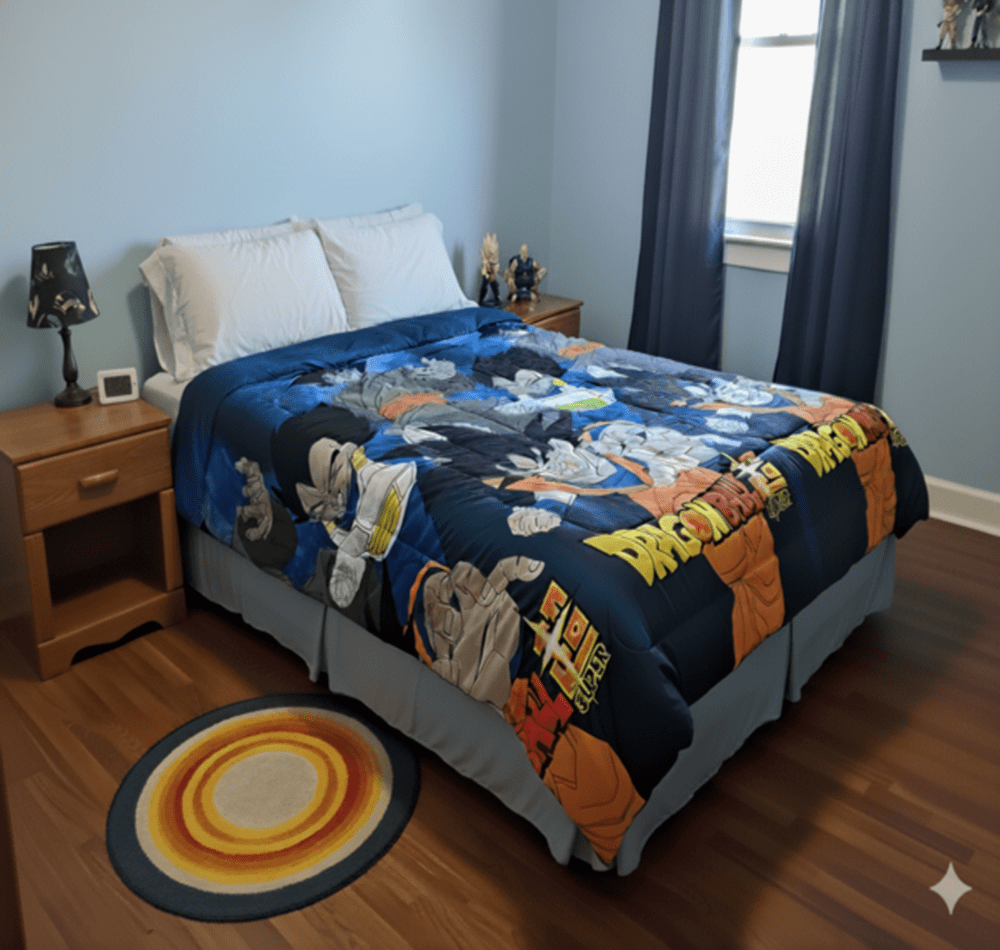 EDREDON NIÑO DRAGON BALL PODER 1.5 PLAZAS - 1