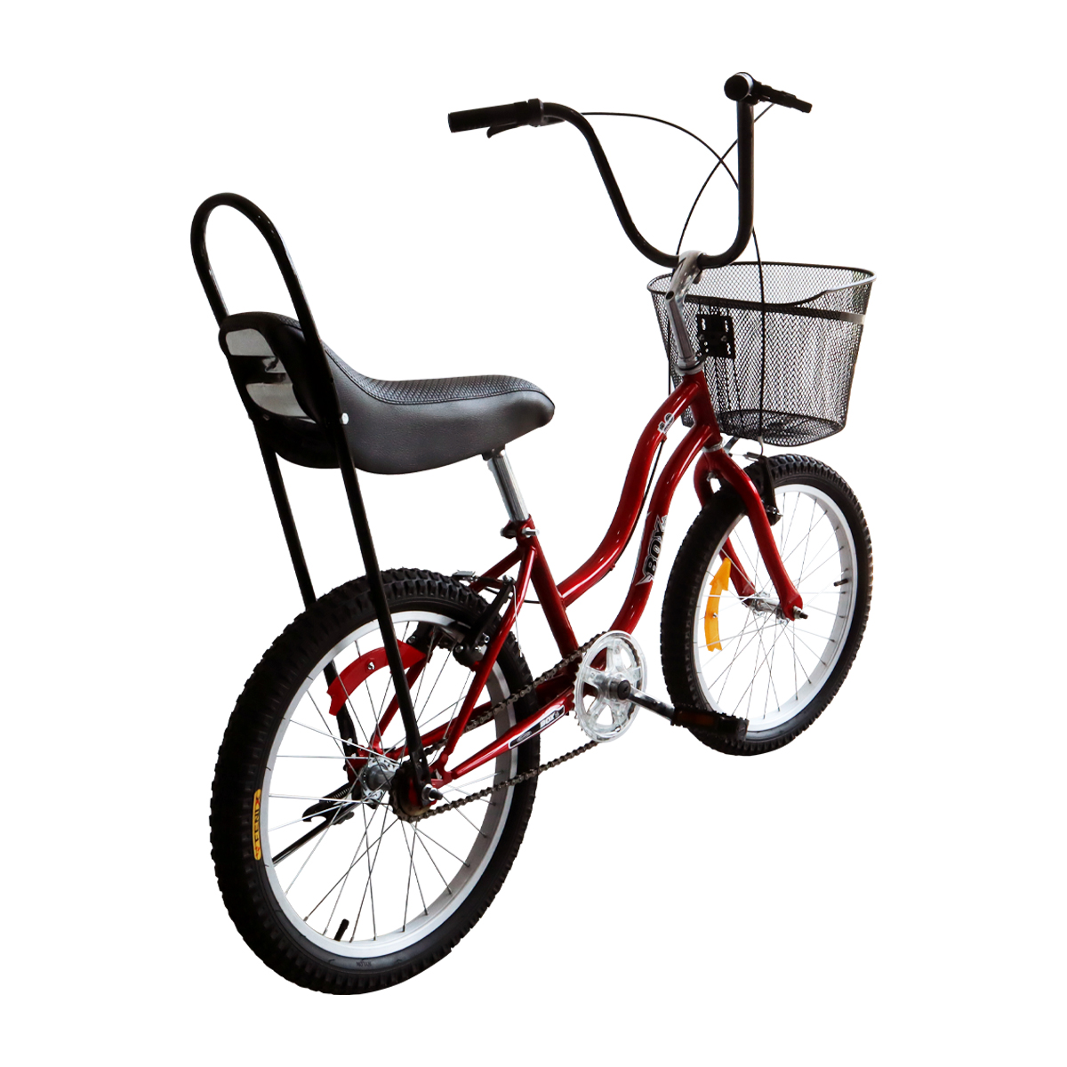 BICICLETA BOX MODELO HI RISER ARO 20 - ROJO - 4