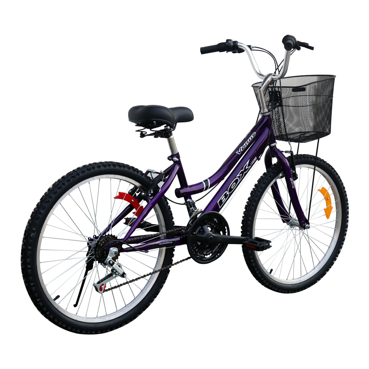 BICICLETA BOX CAMPERA ARO 24 - MORADO - 4